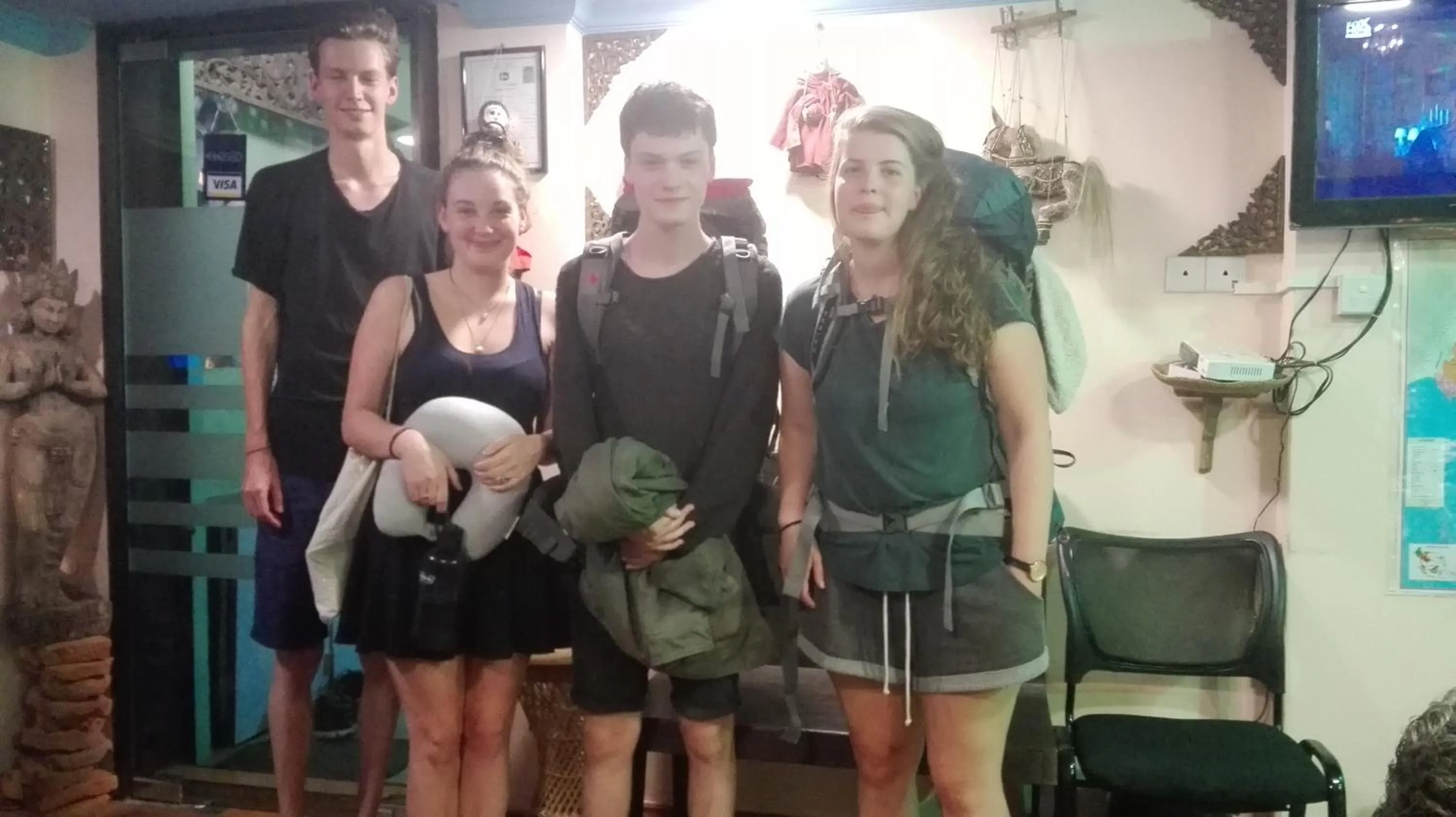 Family in Shannkalay Hostel