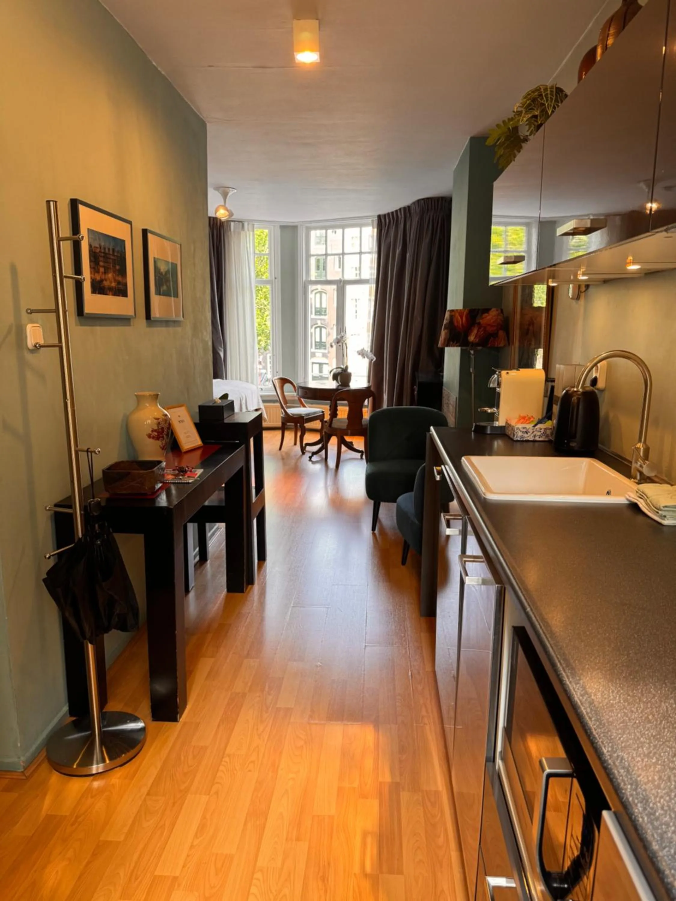 Dining area in Décor Canal House