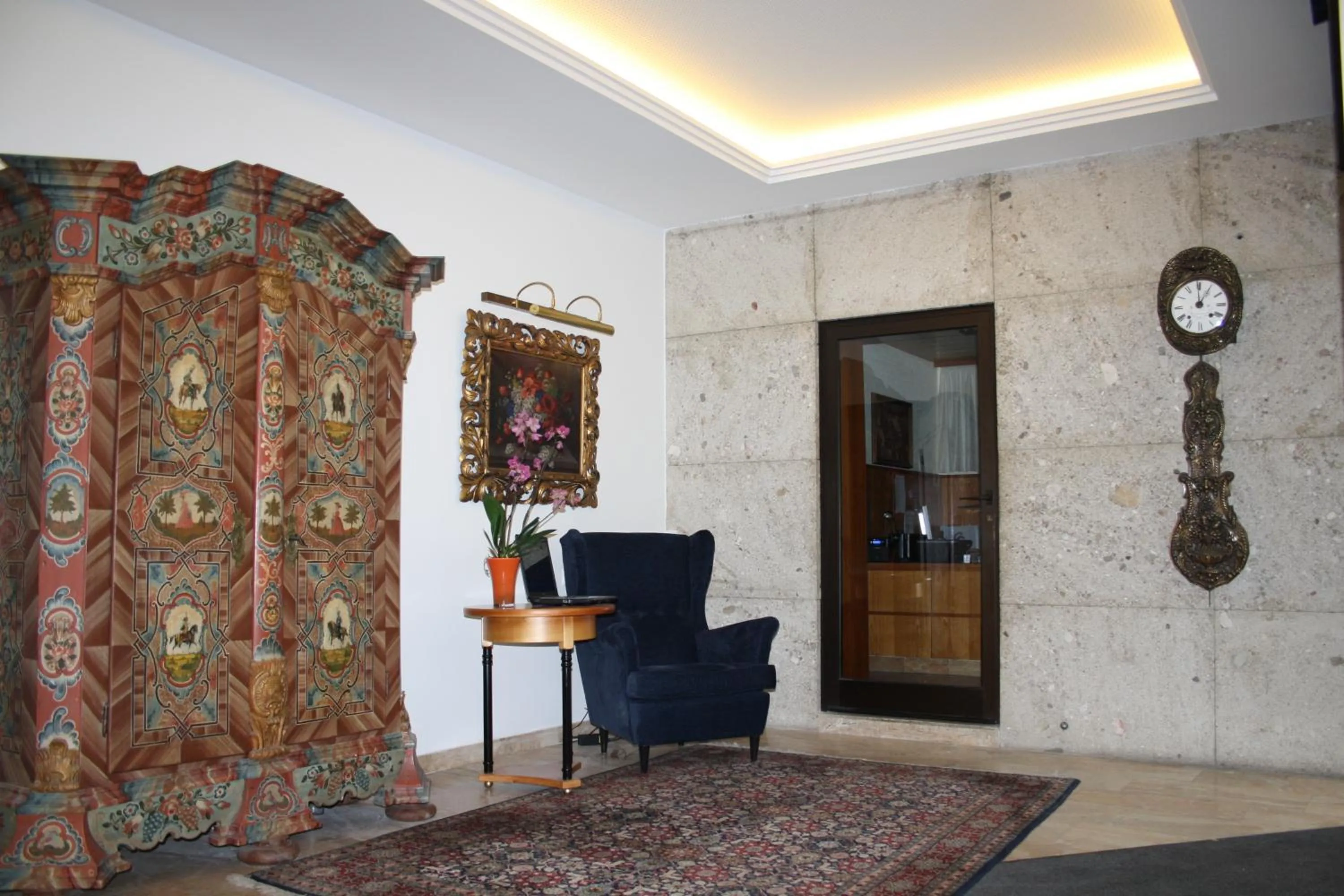 Decorative detail in Hotel Alhartinger Hof