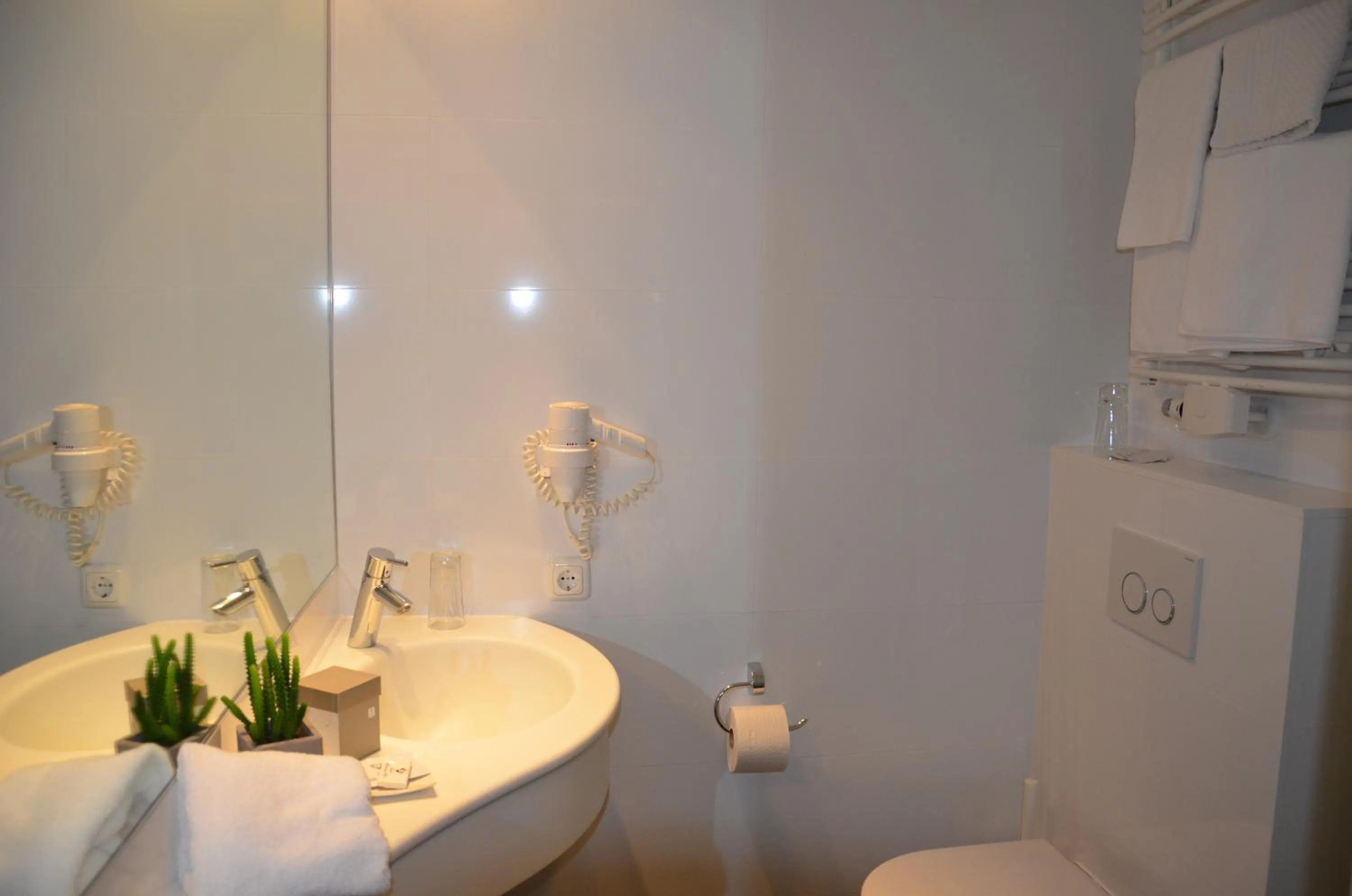 Toilet in Hotel Alhartinger Hof