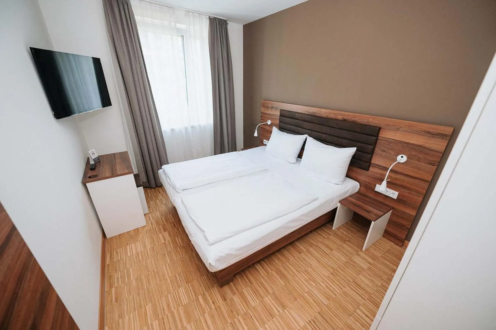 Bedroom, Bed in Coffee Fellows Hotel München-Freiham