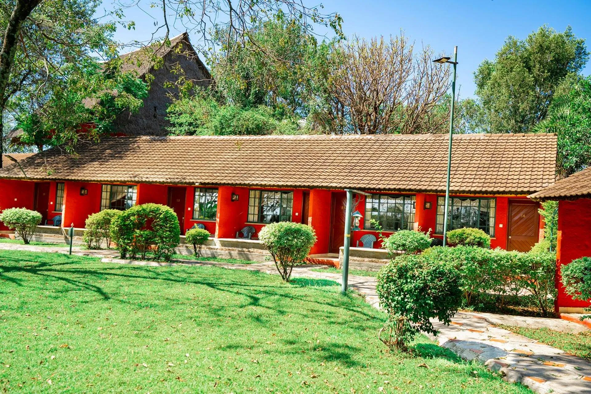 Garden in Muthu Mara River Lodge