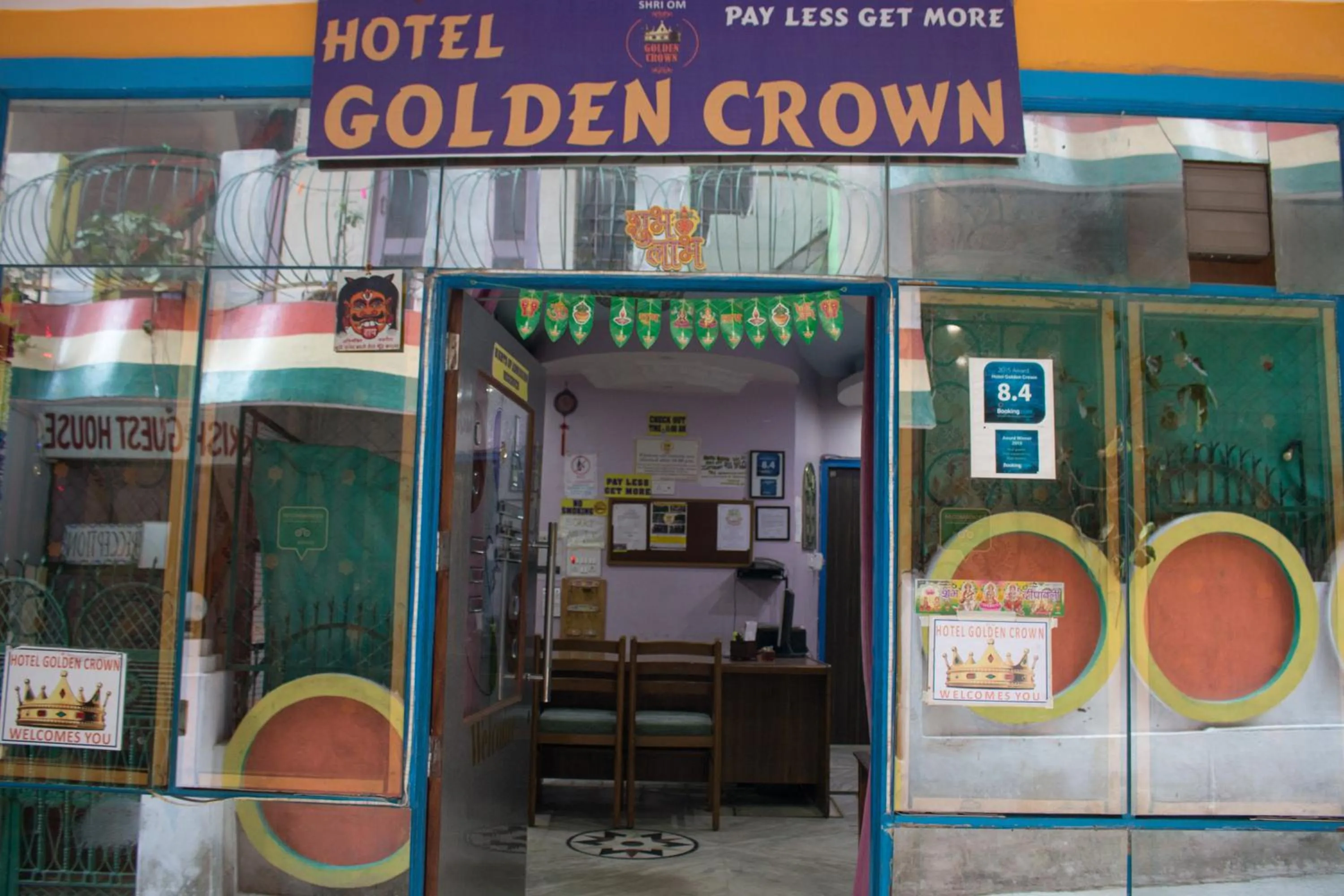 Lobby or reception in Hotel Golden Crown Laxman Jhula
