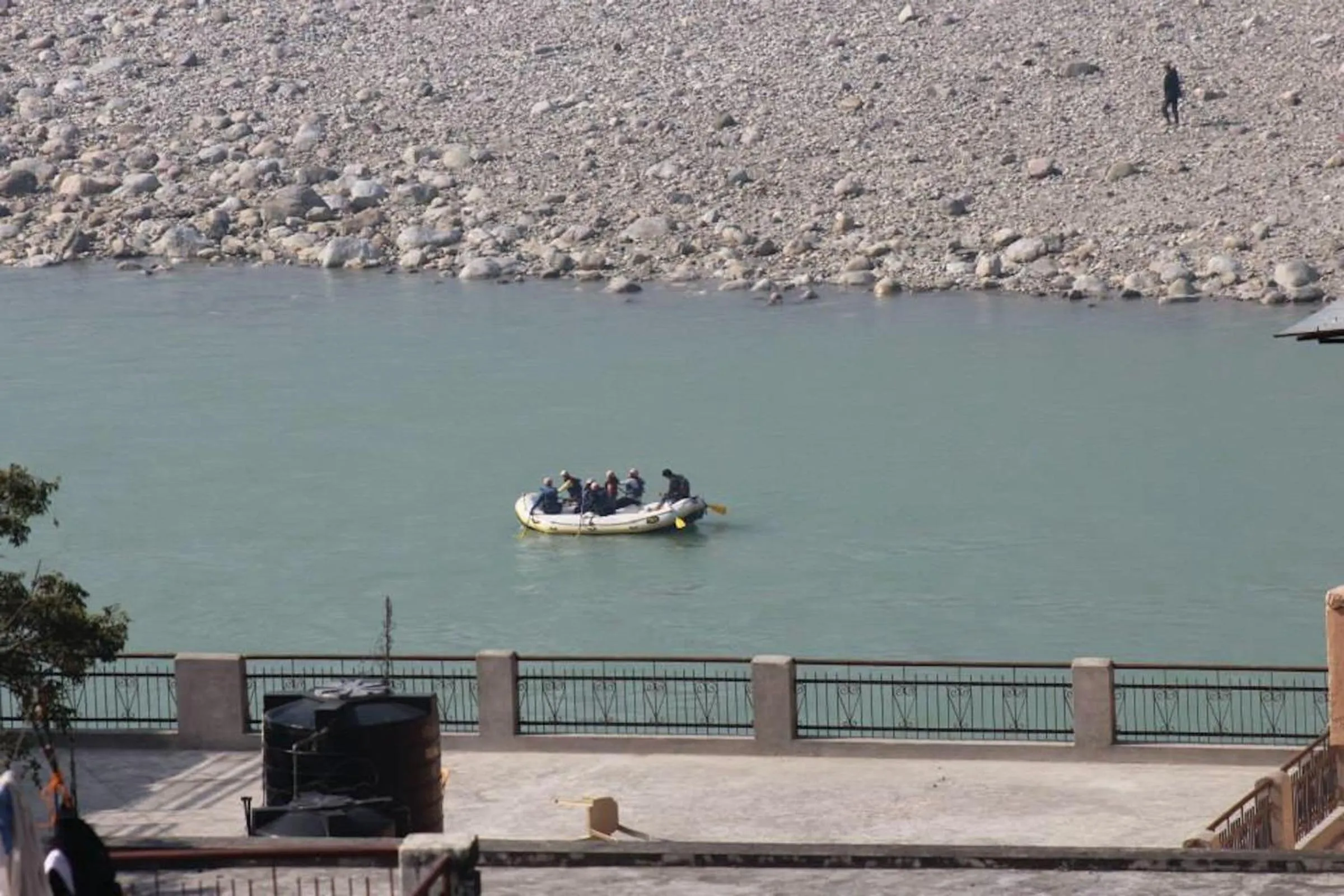 River view in Hotel Golden Crown Laxman Jhula