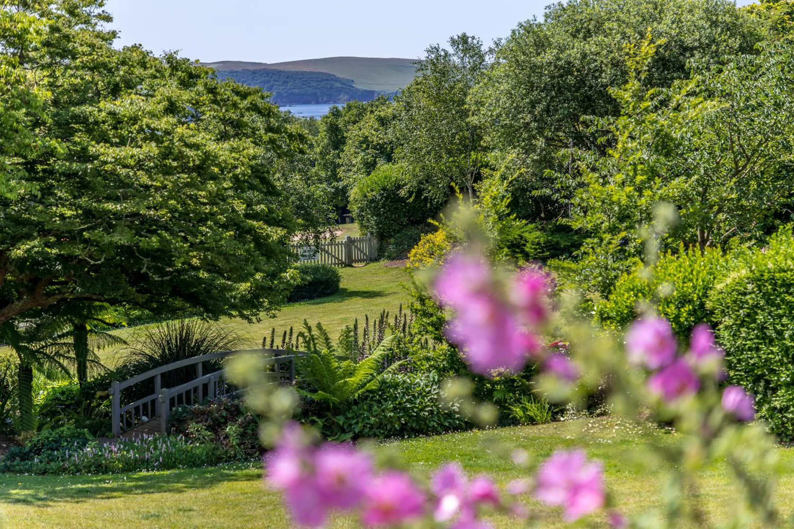 Garden in Thurlestone Hotel