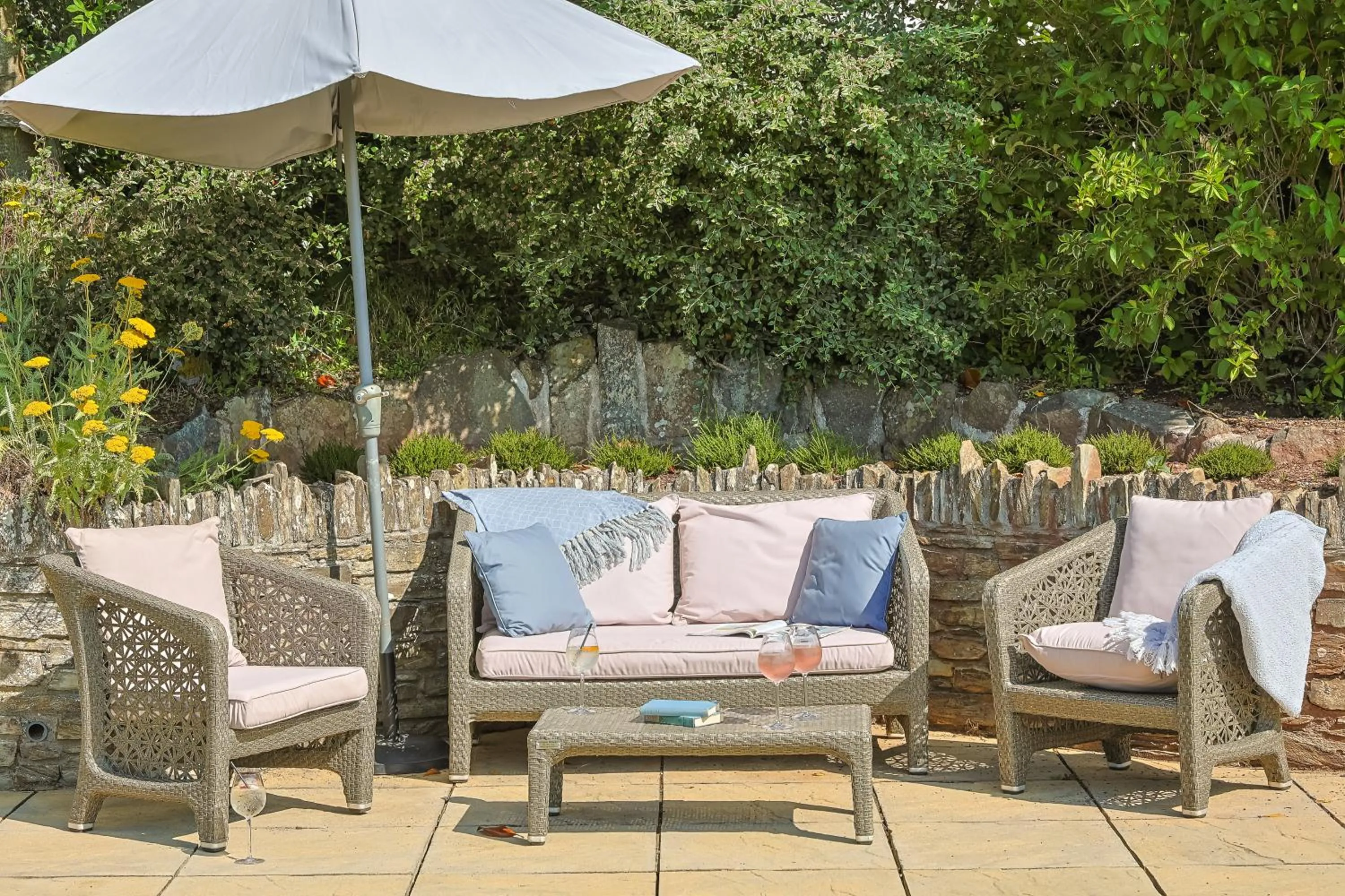 Garden in Thurlestone Hotel