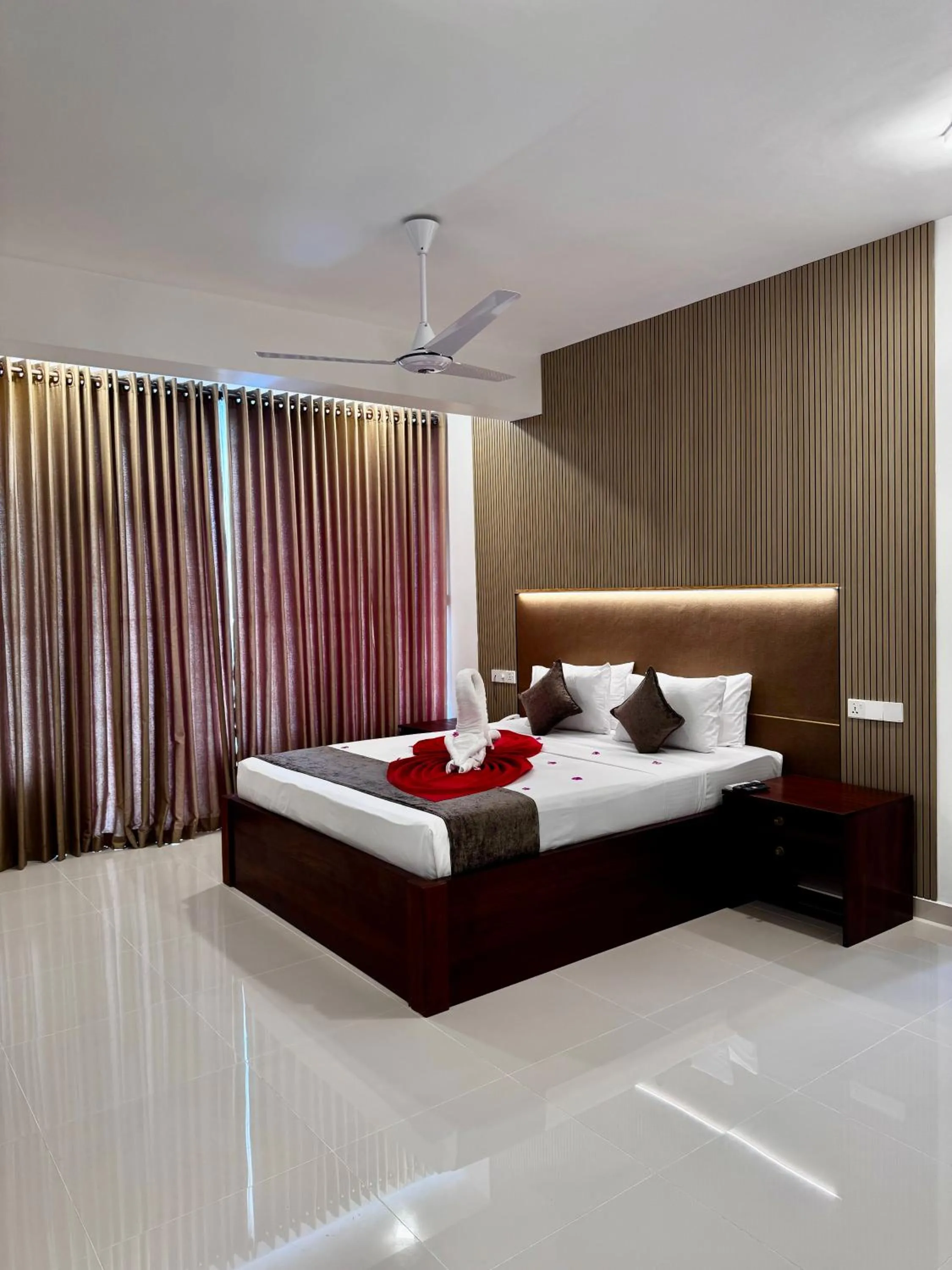 Bed in Sevonra Beach Resort