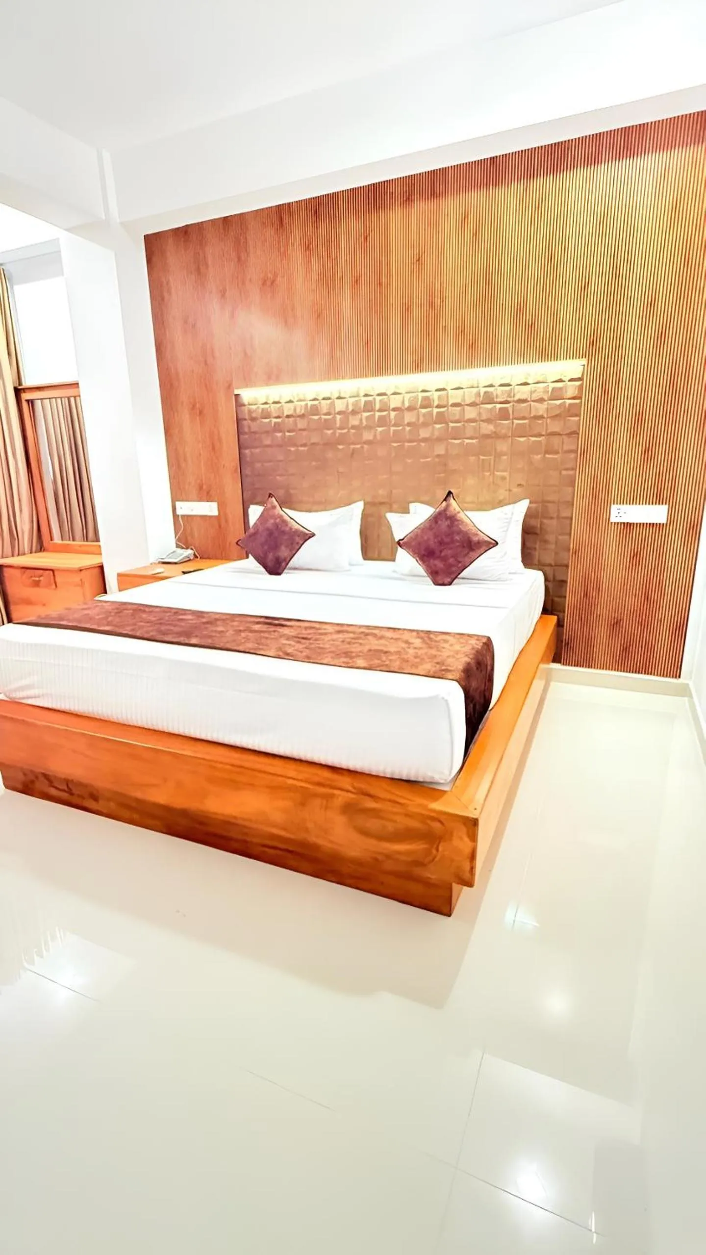 Bed in Sevonra Beach Resort