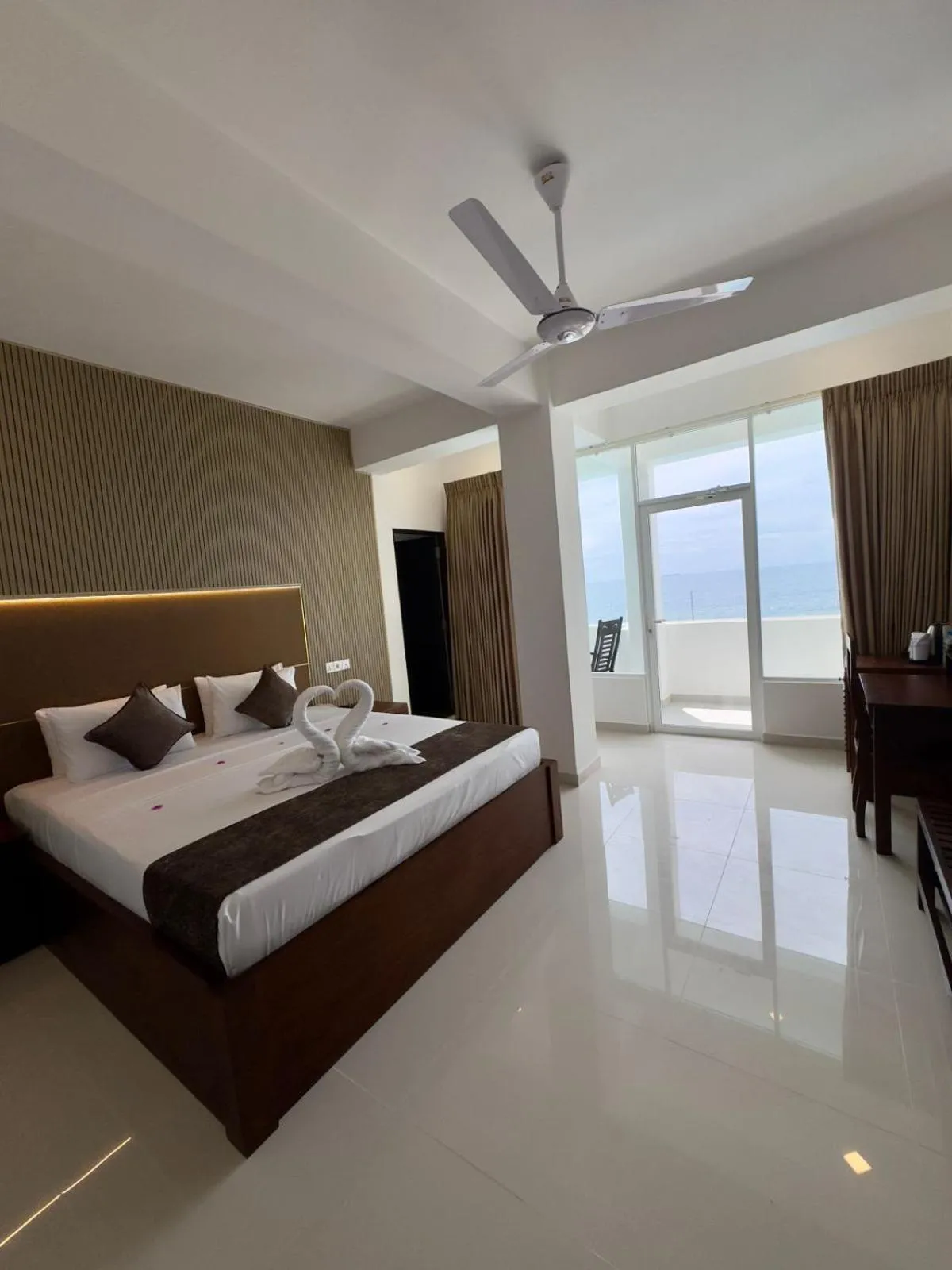 Bed in Sevonra Beach Resort