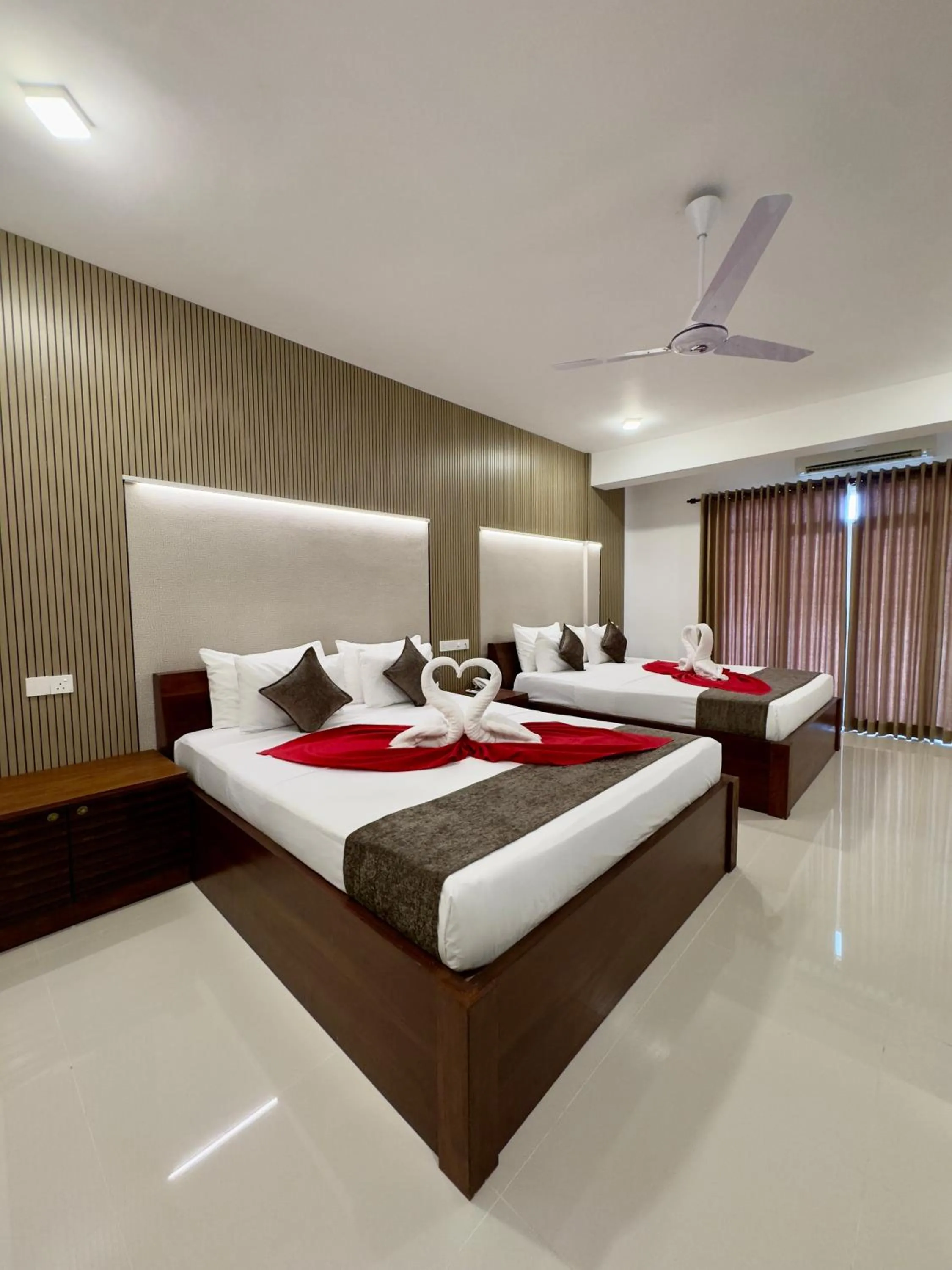 Bed in Sevonra Beach Resort