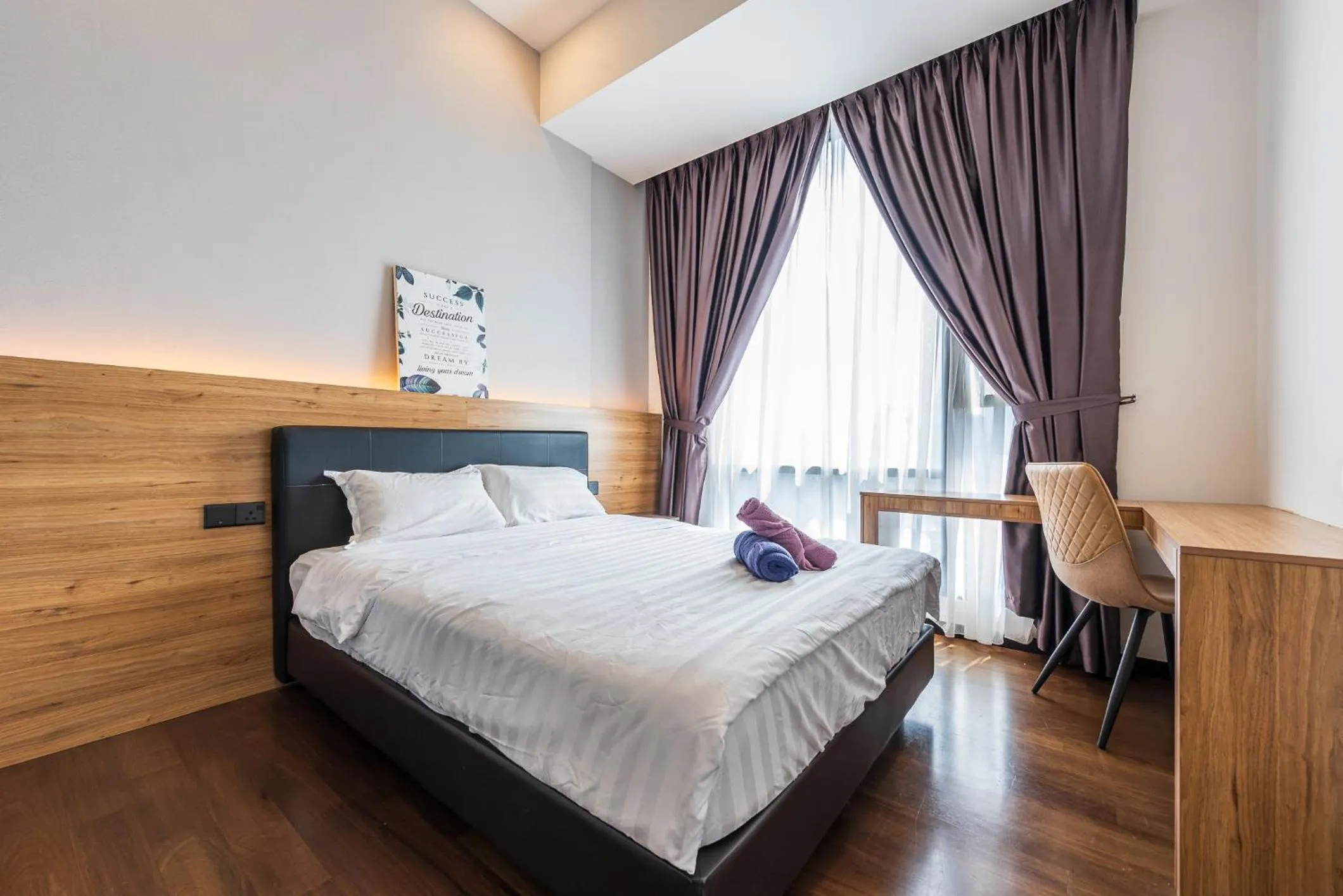 Bedroom, Bed in Opus Residences by Centurypro