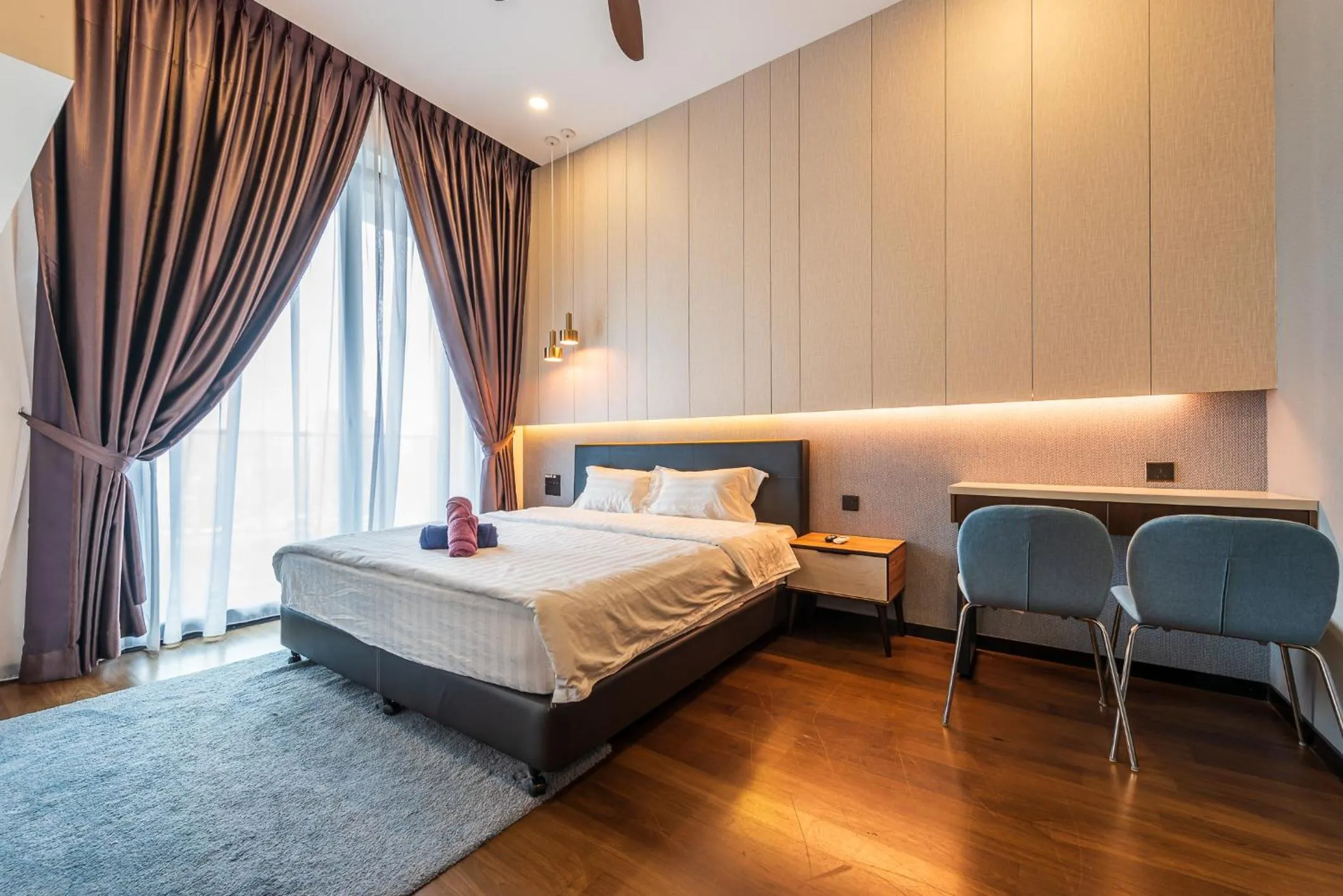 Bedroom, Bed in Opus Residences by Centurypro