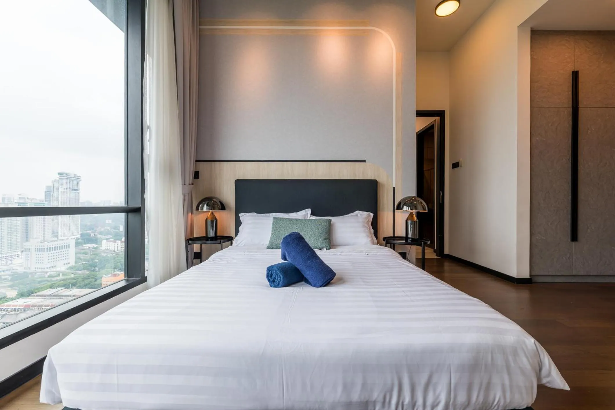 Bedroom, Bed in Opus Residences by Centurypro