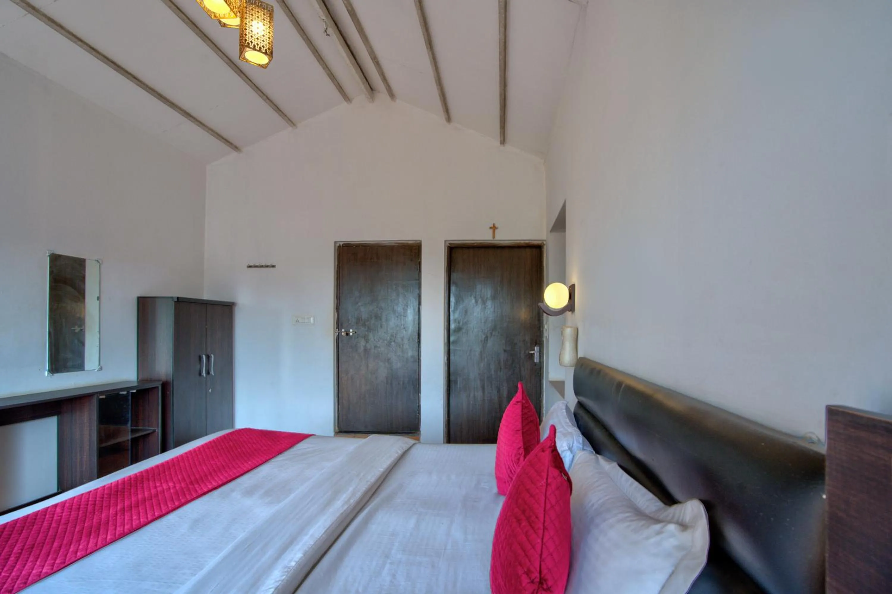 Bed in Swizel Nook Stay