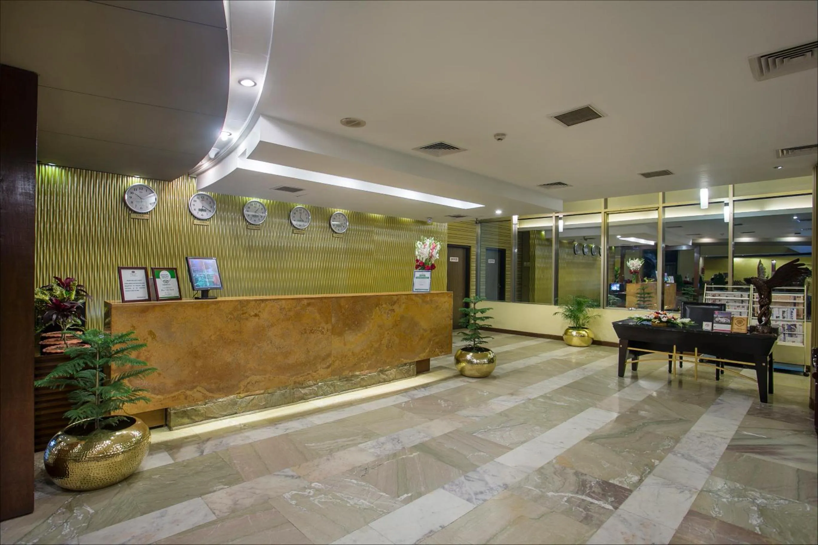 Lobby or reception in Rose View Hotel
