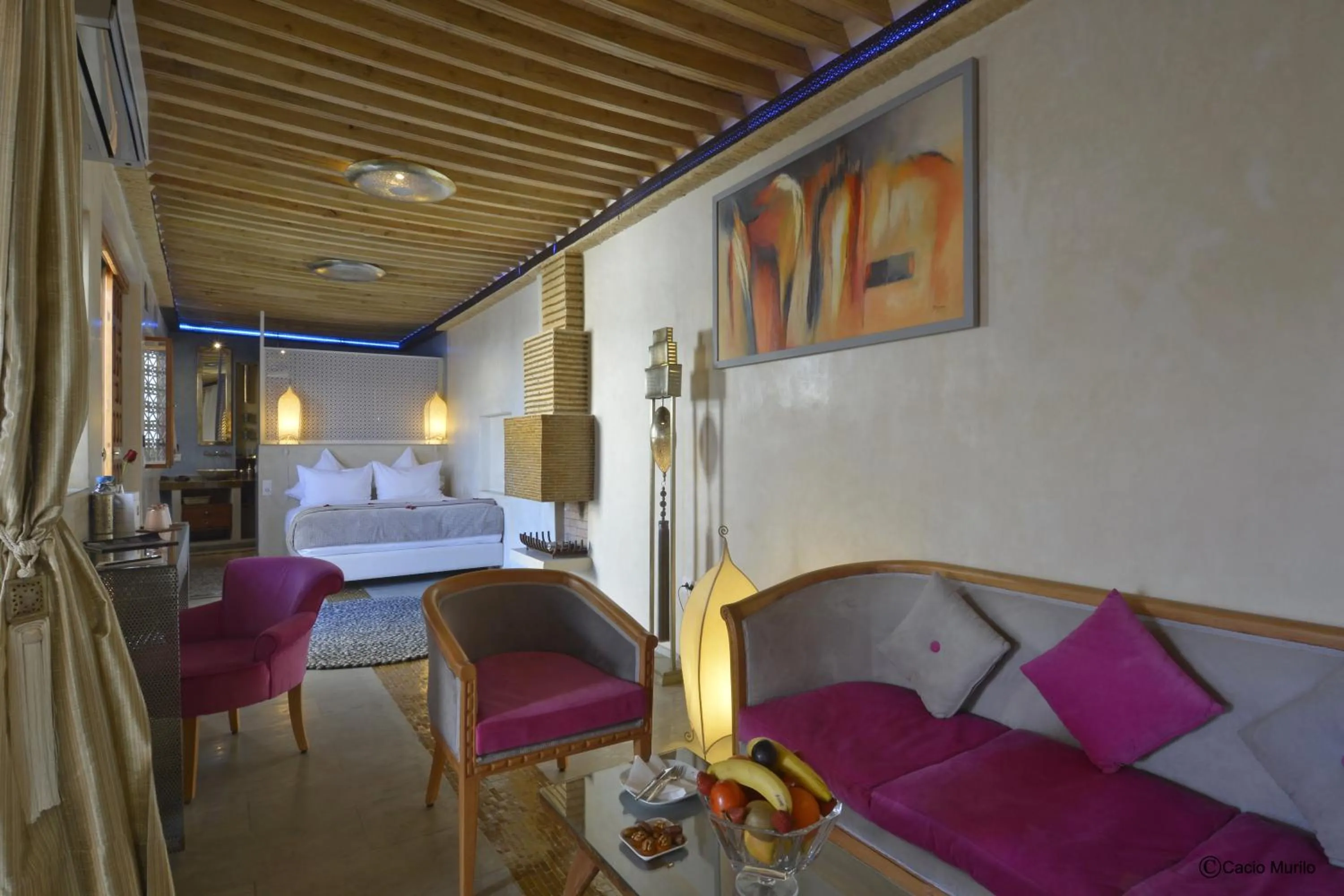 Bathroom, Bed in Riad Kalaa 2