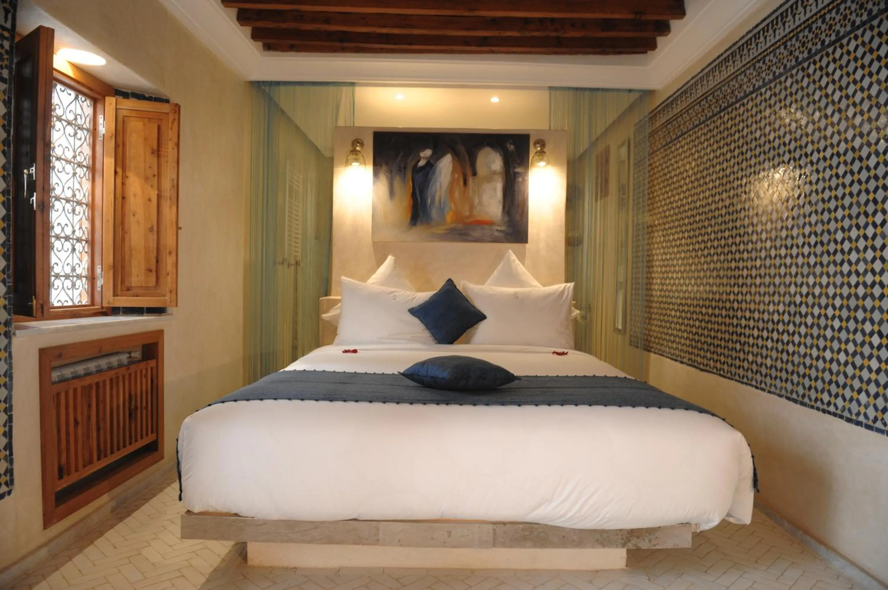 Bed in Riad Kalaa 2