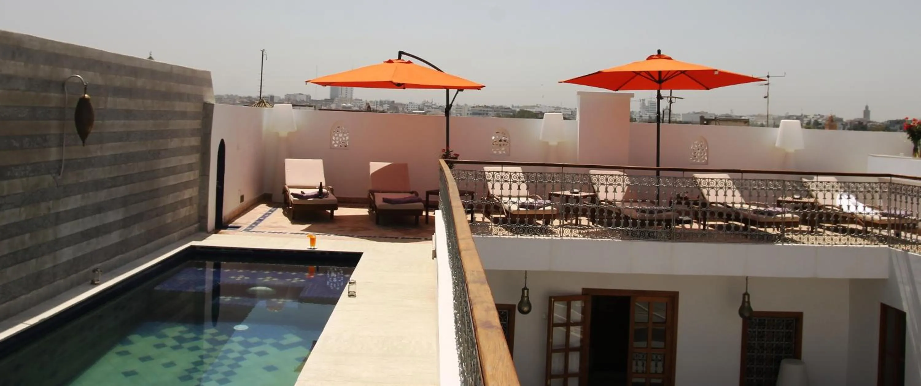 Balcony/Terrace in Riad Kalaa 2