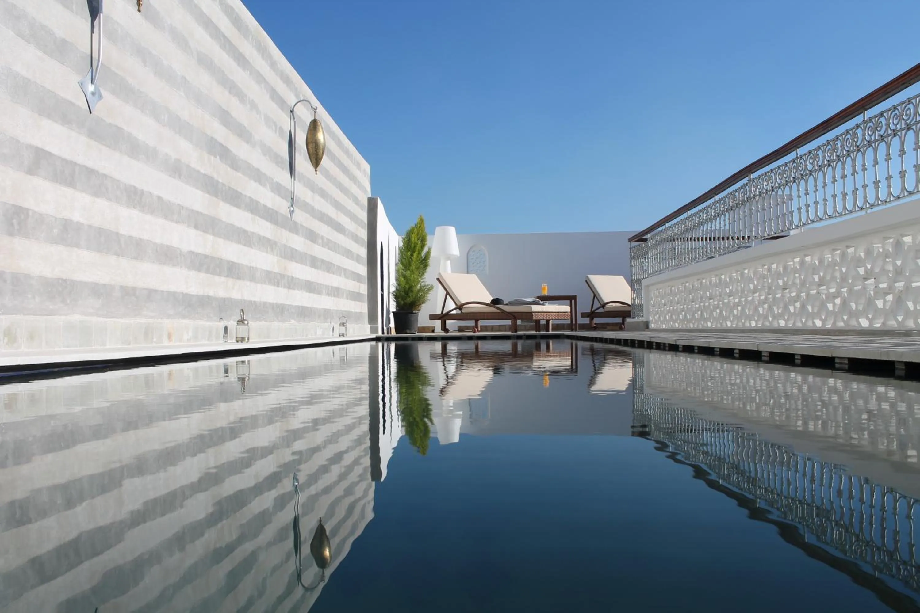 Swimming pool in Riad Kalaa 2