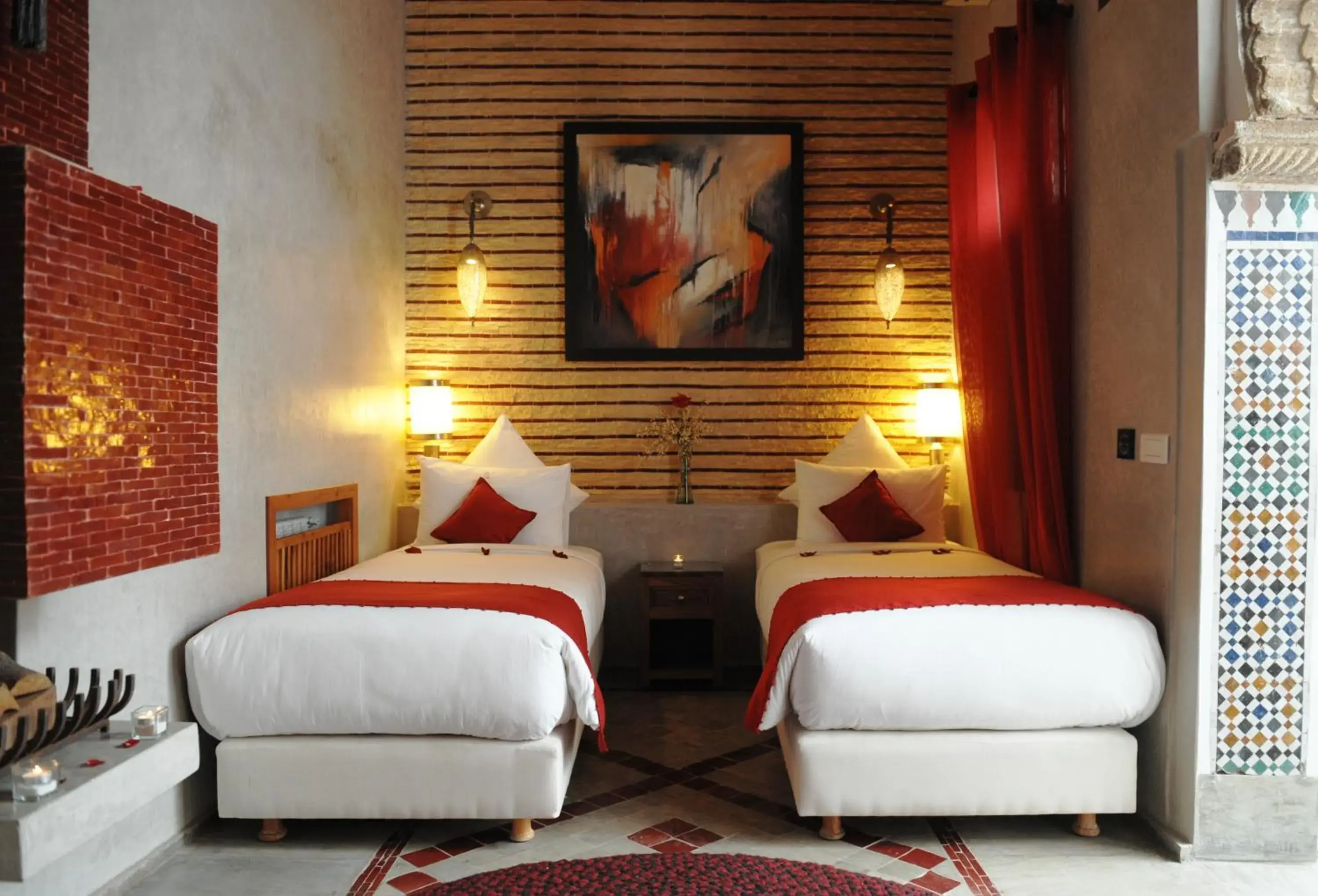 Deluxe Double or Twin Room in Riad Kalaa 2 Deluxe Double or Twin Room in Riad Kalaa 2