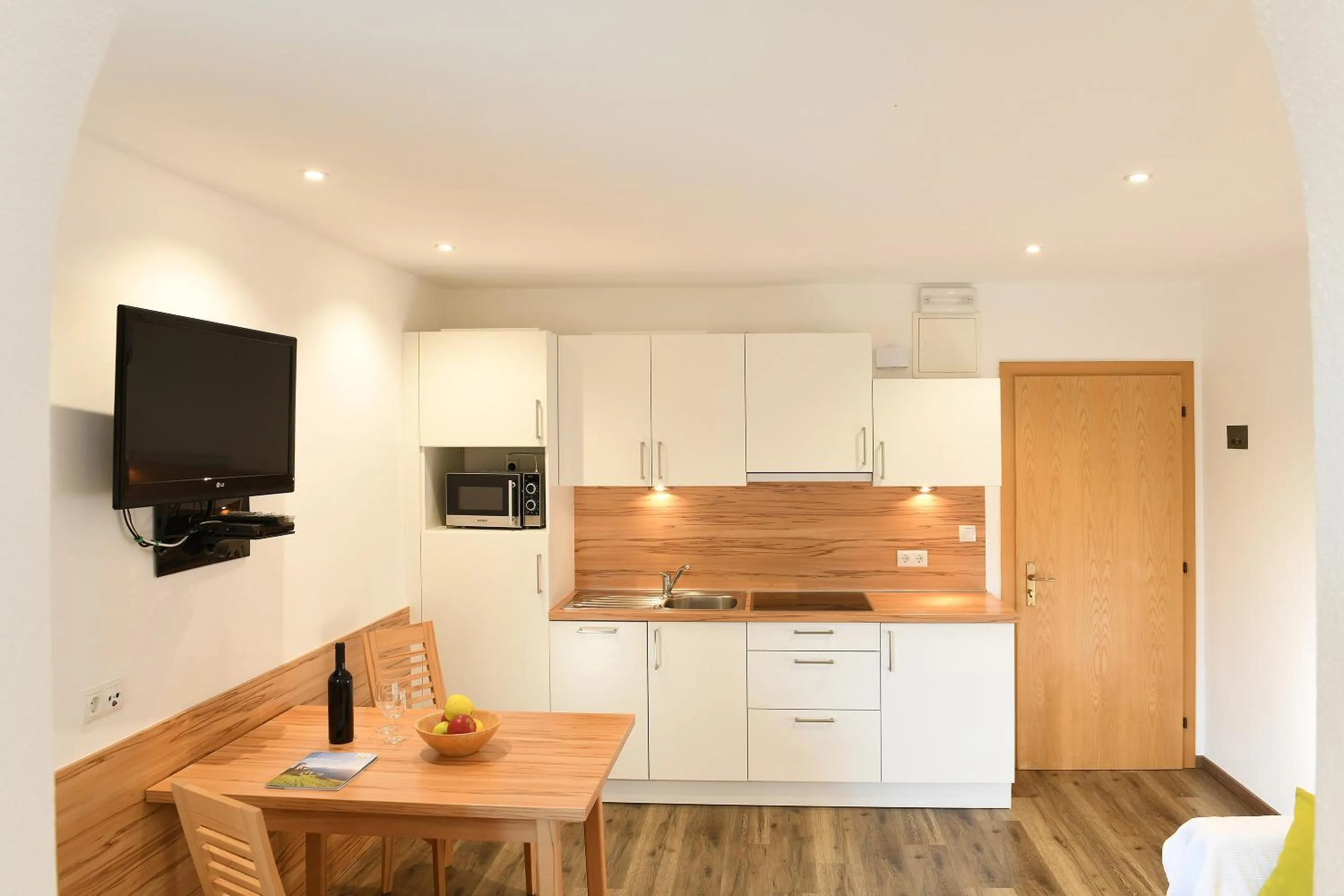 Kitchen or kitchenette in Haus Rosengarten