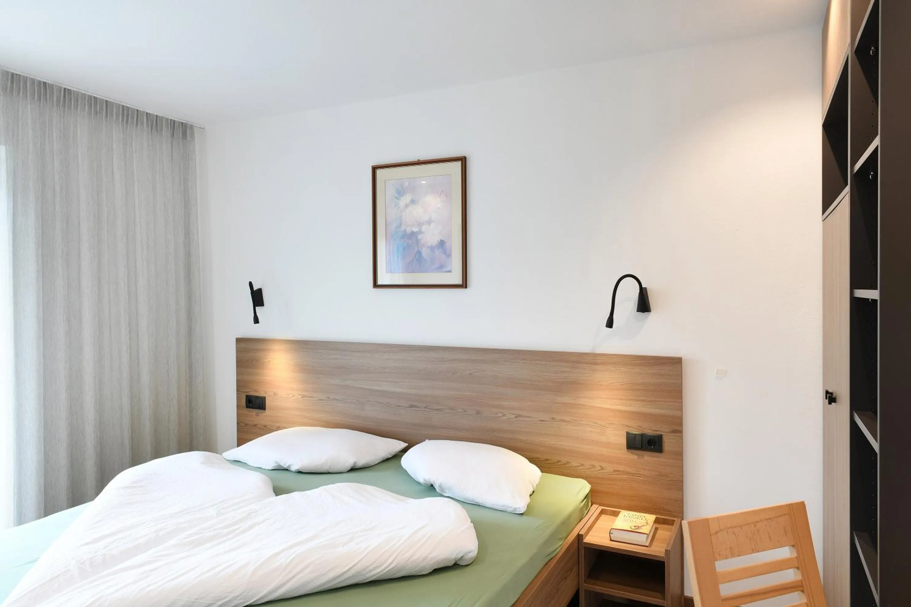 Bed in Haus Rosengarten