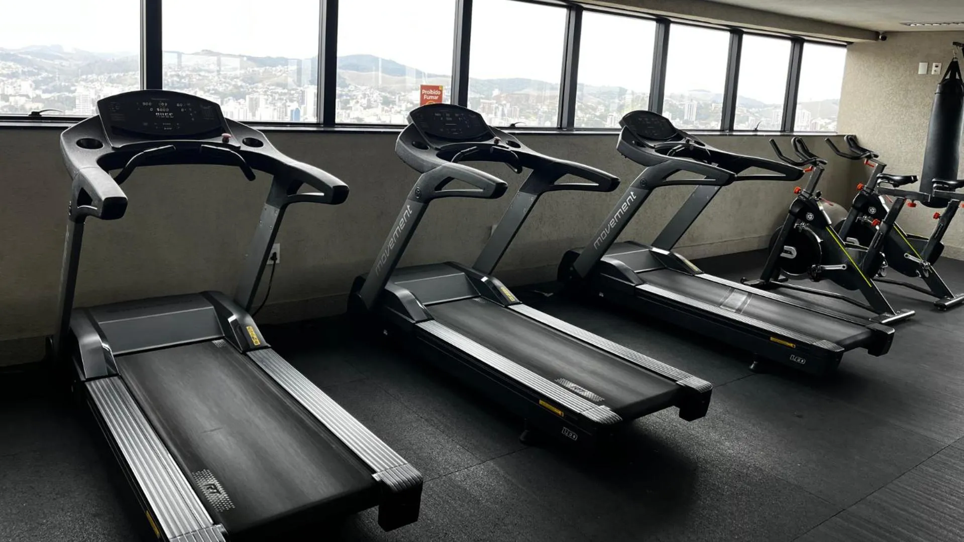 Fitness centre/facilities in Trade Hotel