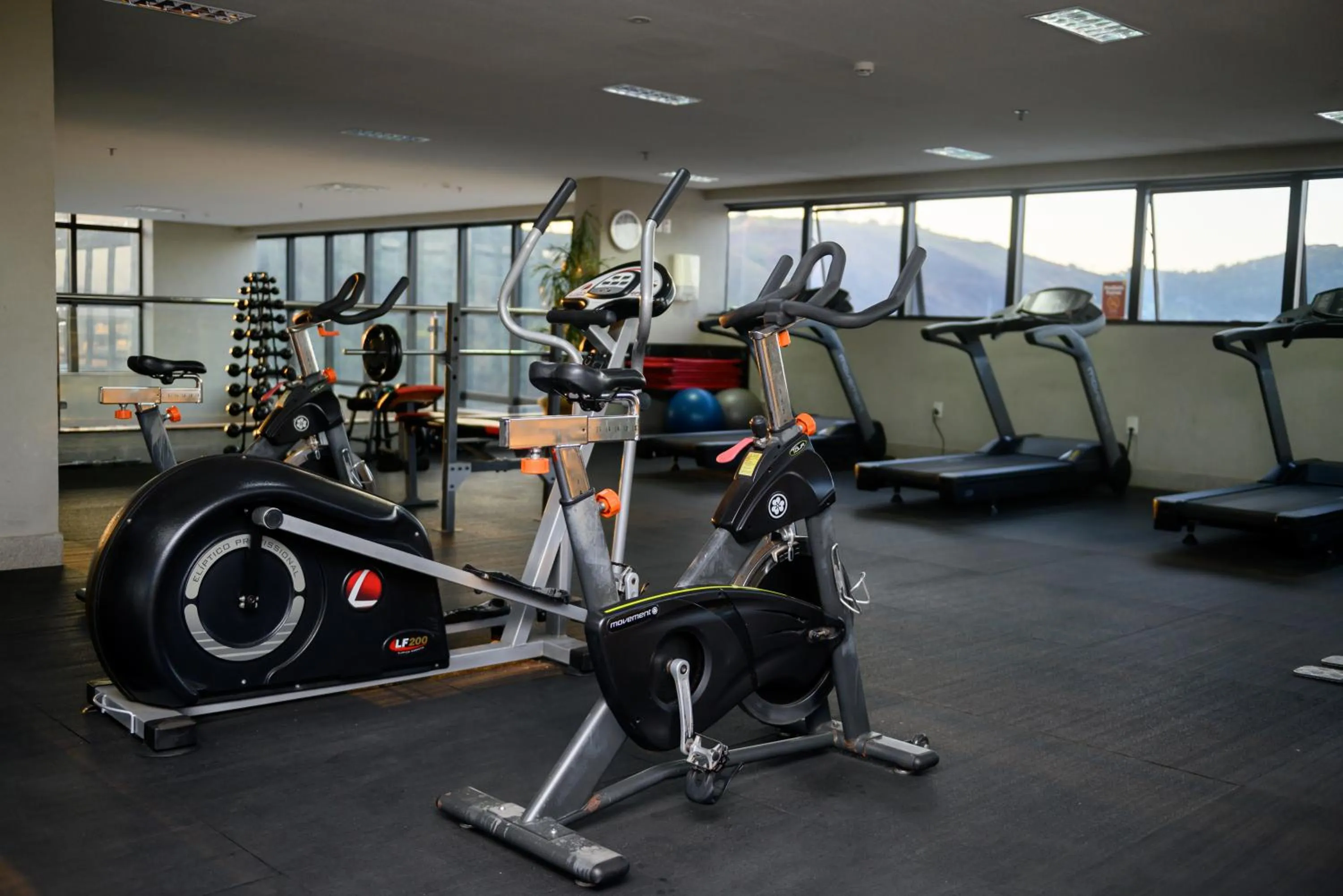 Fitness centre/facilities in Trade Hotel