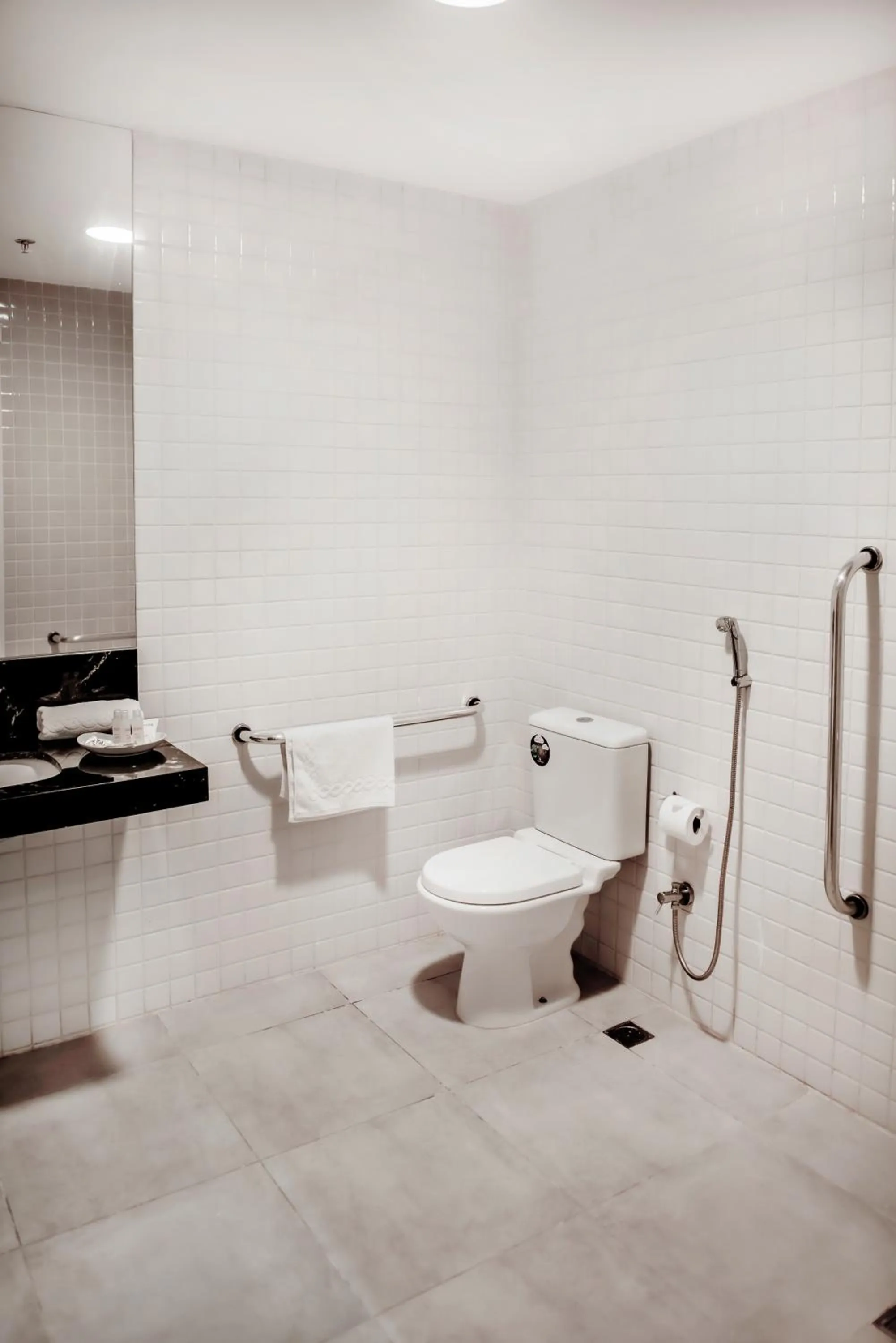 Toilet in Trade Hotel