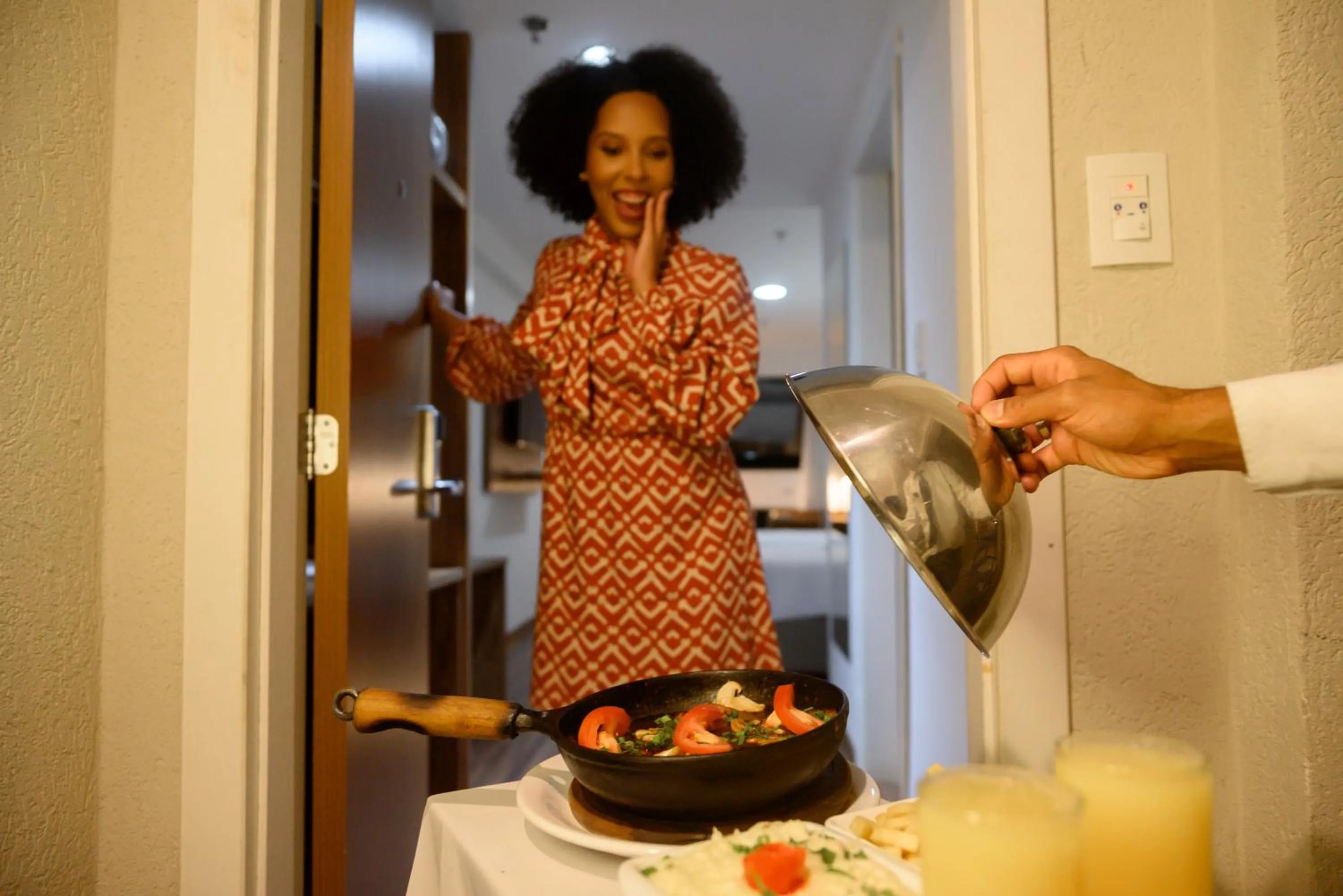 Food and drinks in Trade Hotel