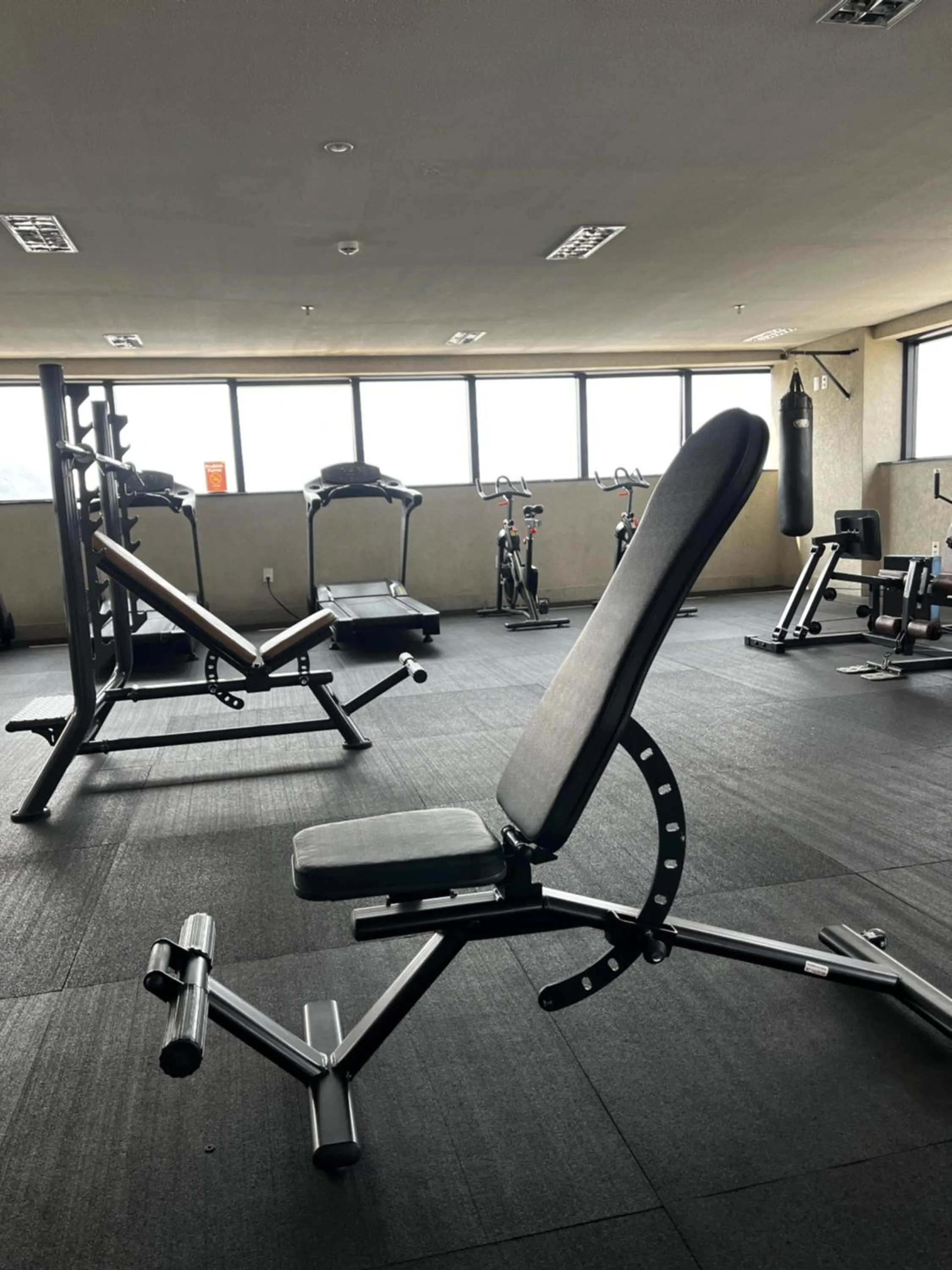 Fitness centre/facilities in Trade Hotel