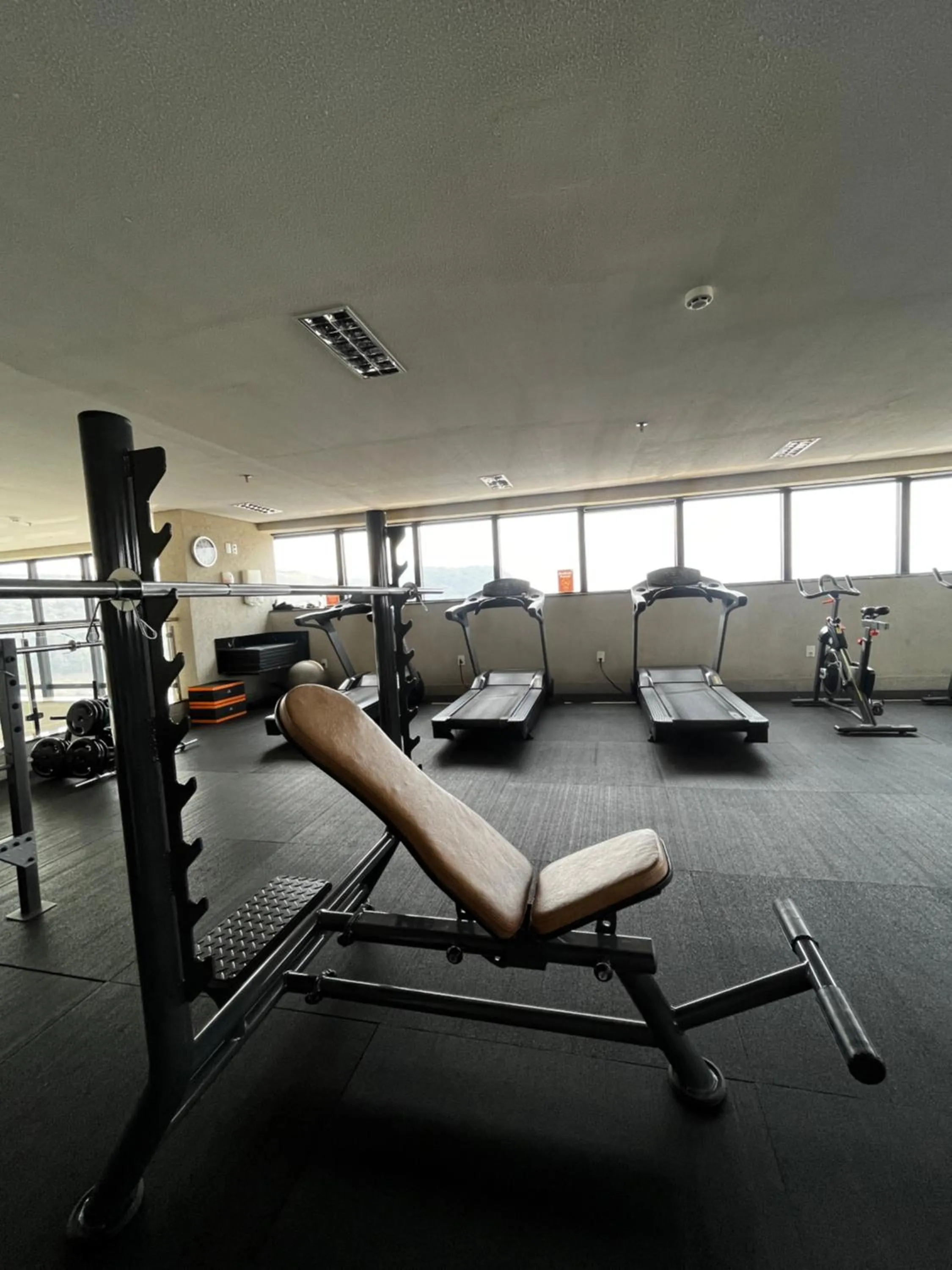 Fitness centre/facilities in Trade Hotel