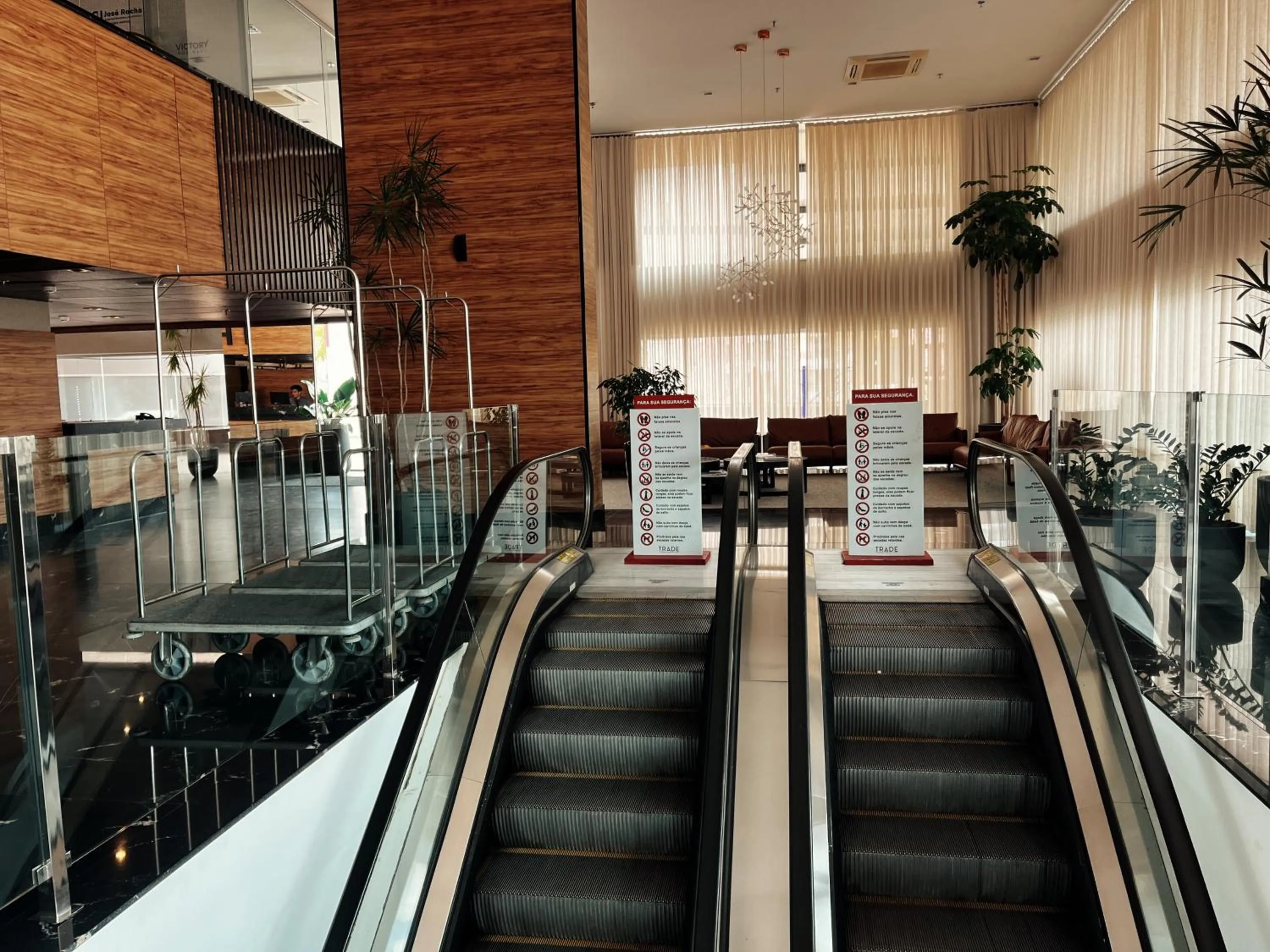 Lobby or reception in Trade Hotel