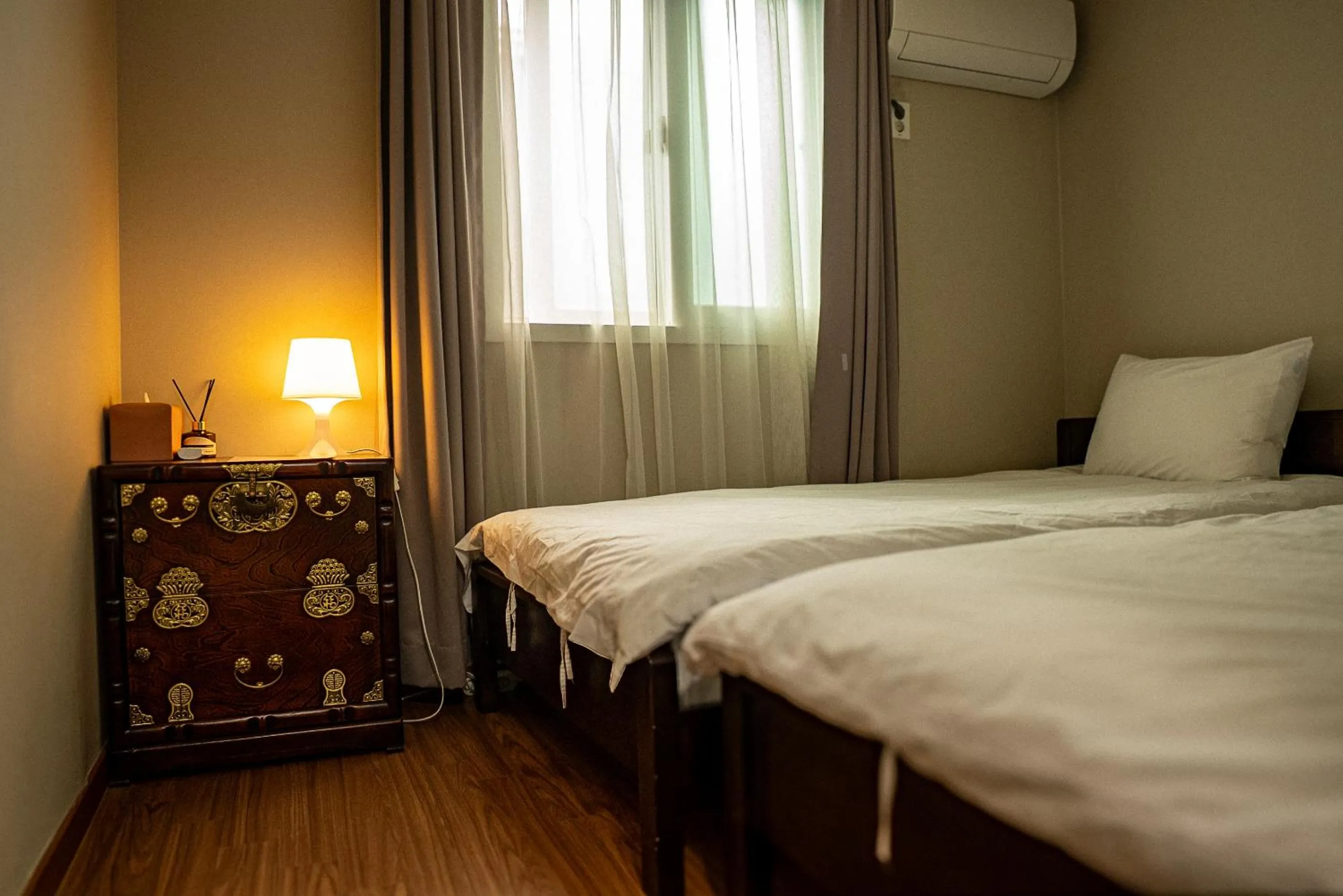 Bed in HOTEL YH- Yeonhuijang