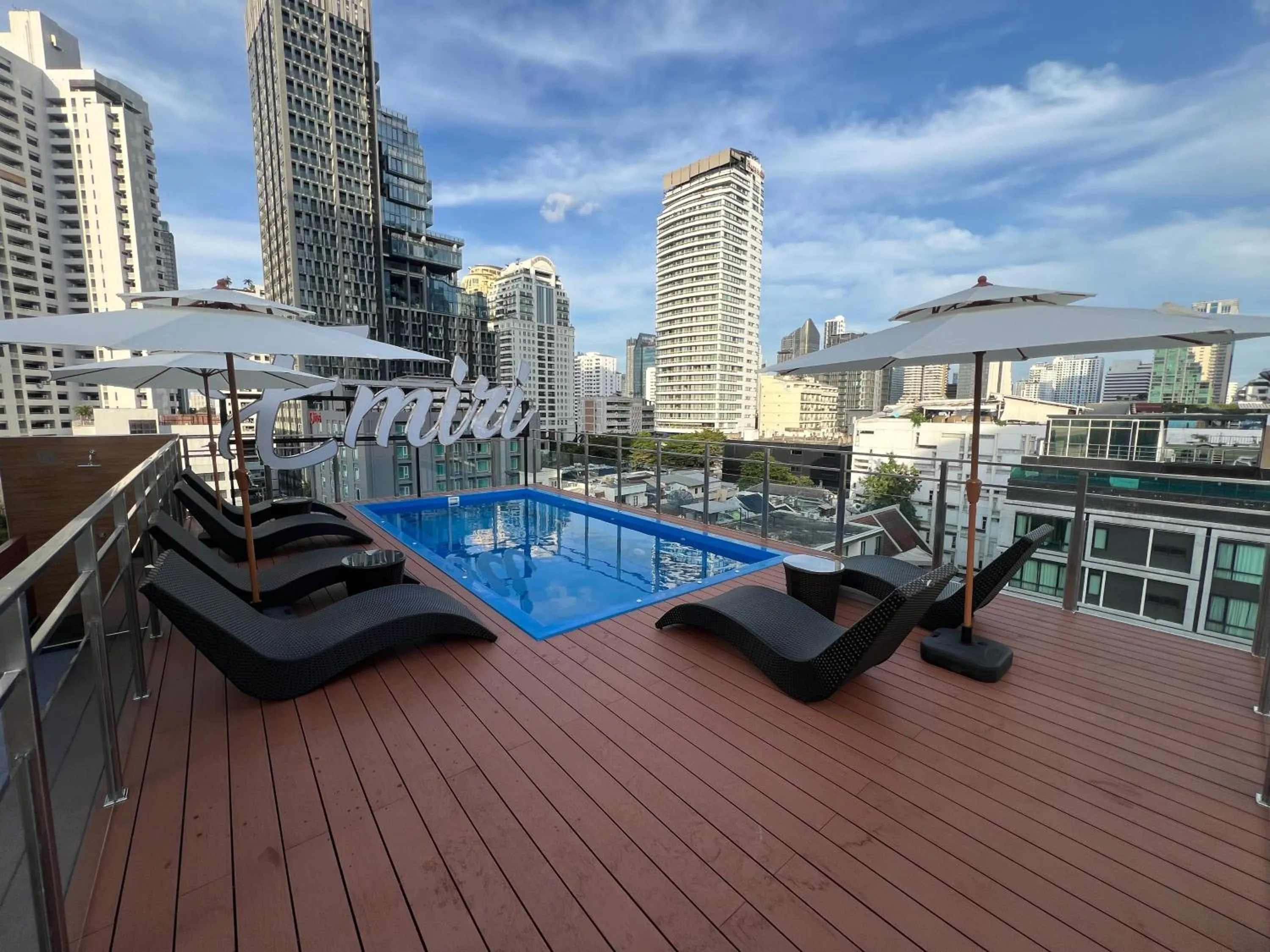 Swimming pool in Emiri Hotel - Nana Bangkok