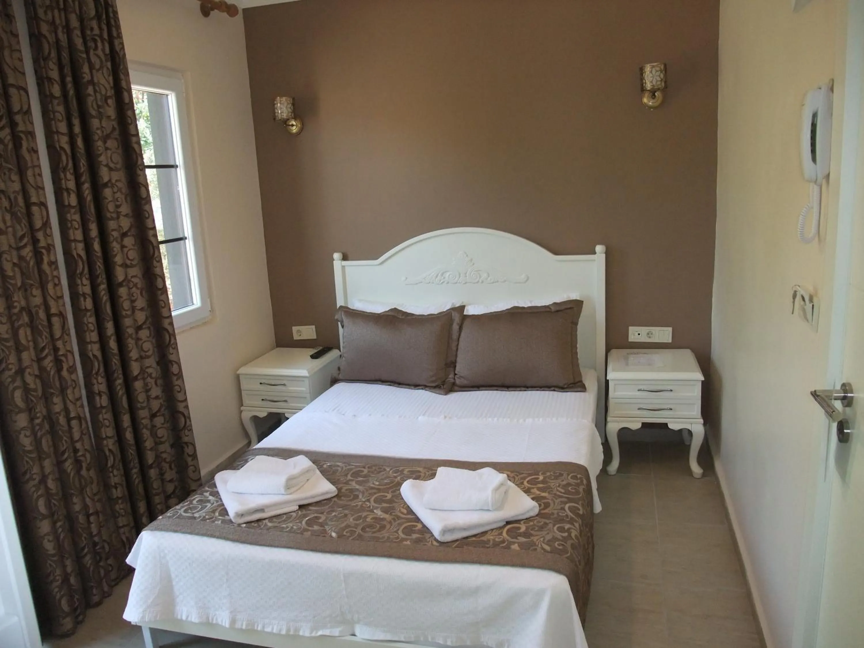 Bed in Enda Boutique Hotel Kalkan