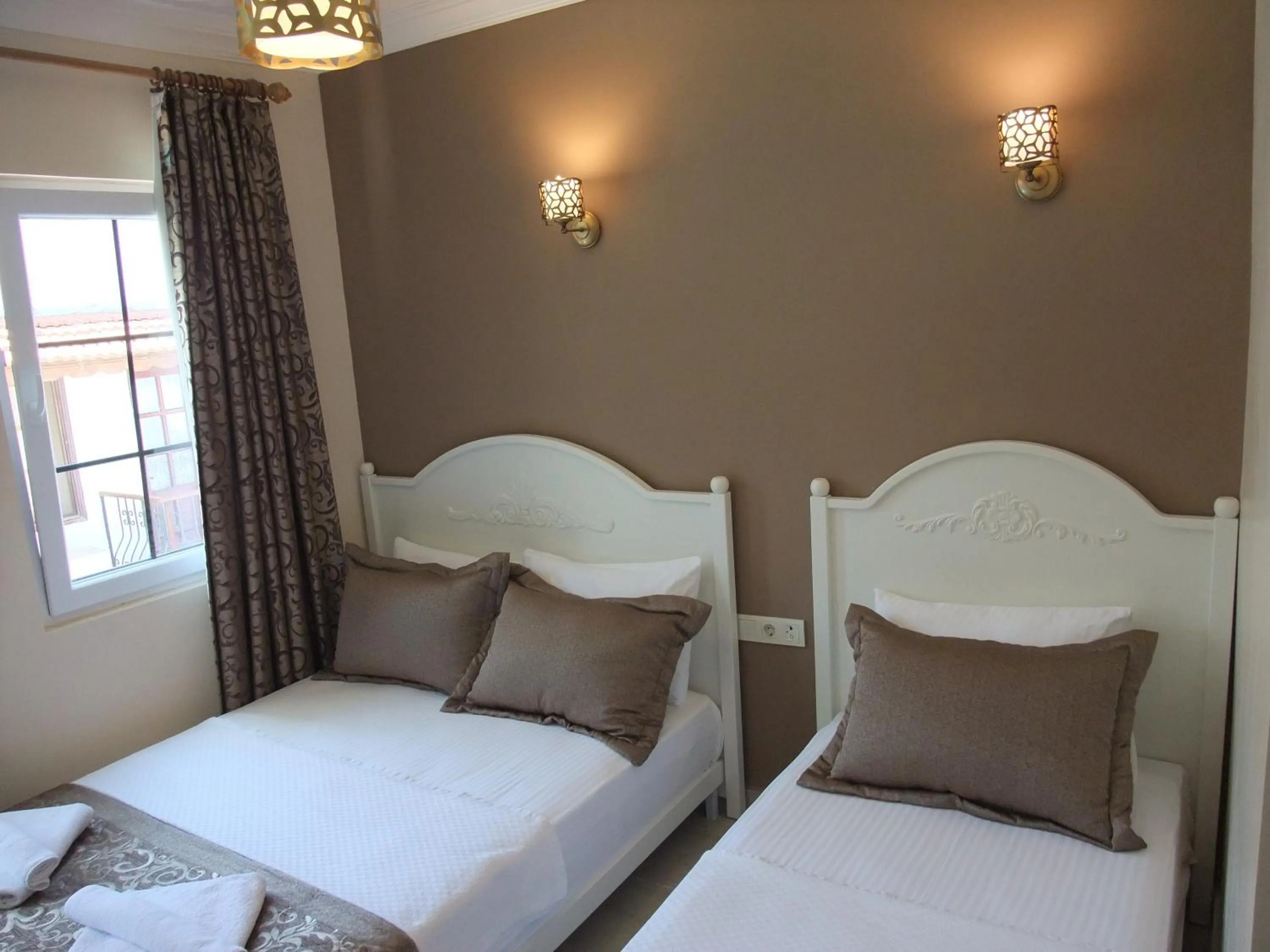 Bed in Enda Boutique Hotel Kalkan