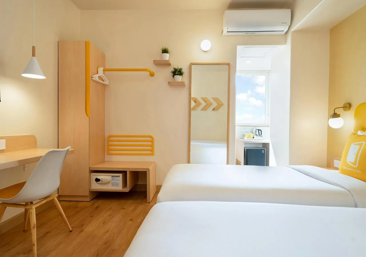 View (from property/room), Bed in Bloom Hotel - Jayanagar