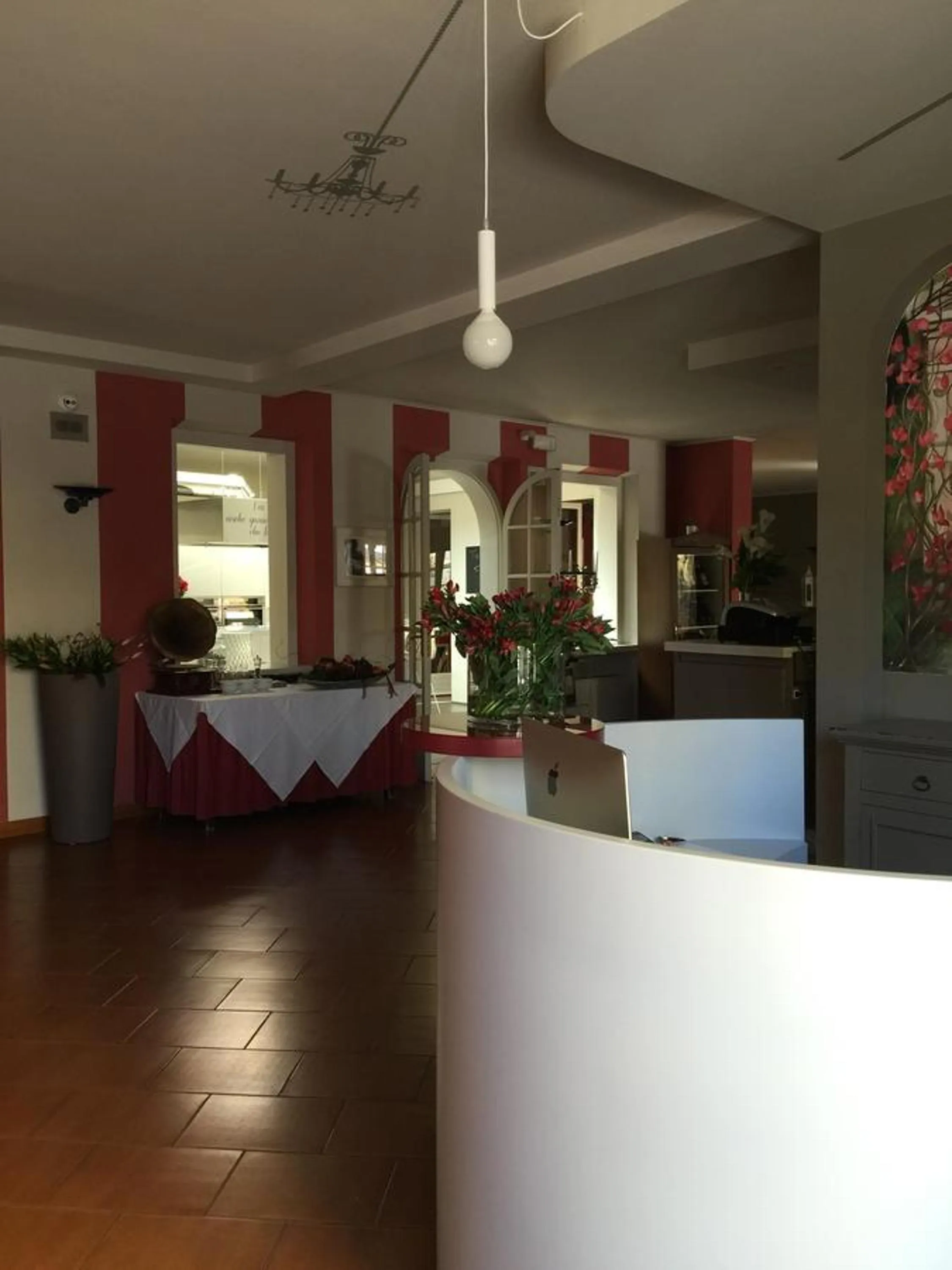 Lobby or reception in Albergo Al Cacciatore Tortellinando