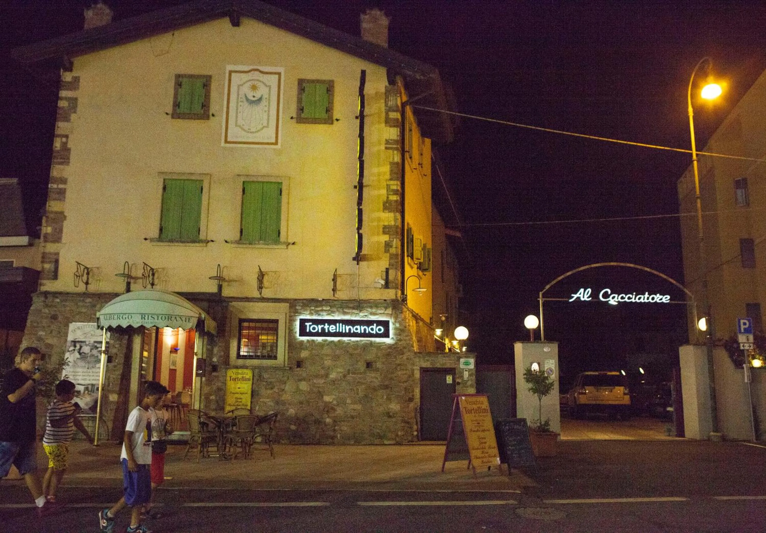 Property building in Albergo Al Cacciatore Tortellinando