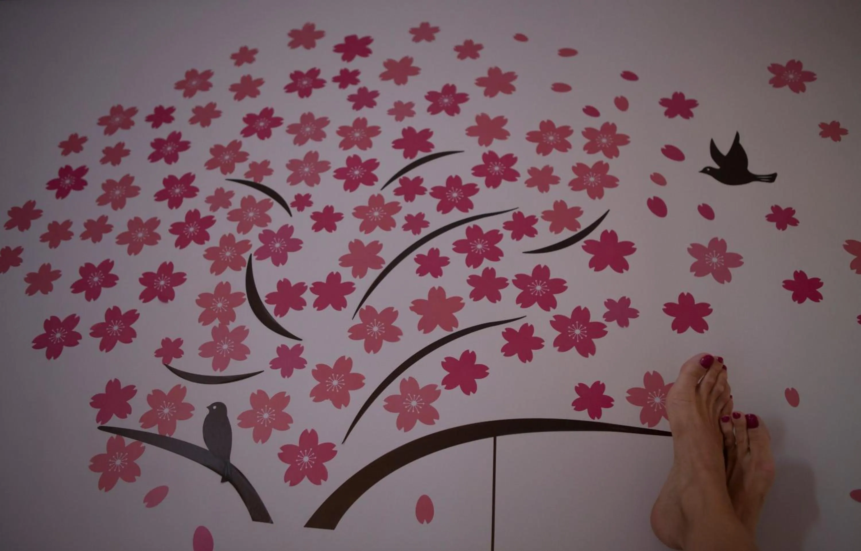 Decorative detail in Albergo Al Cacciatore Tortellinando