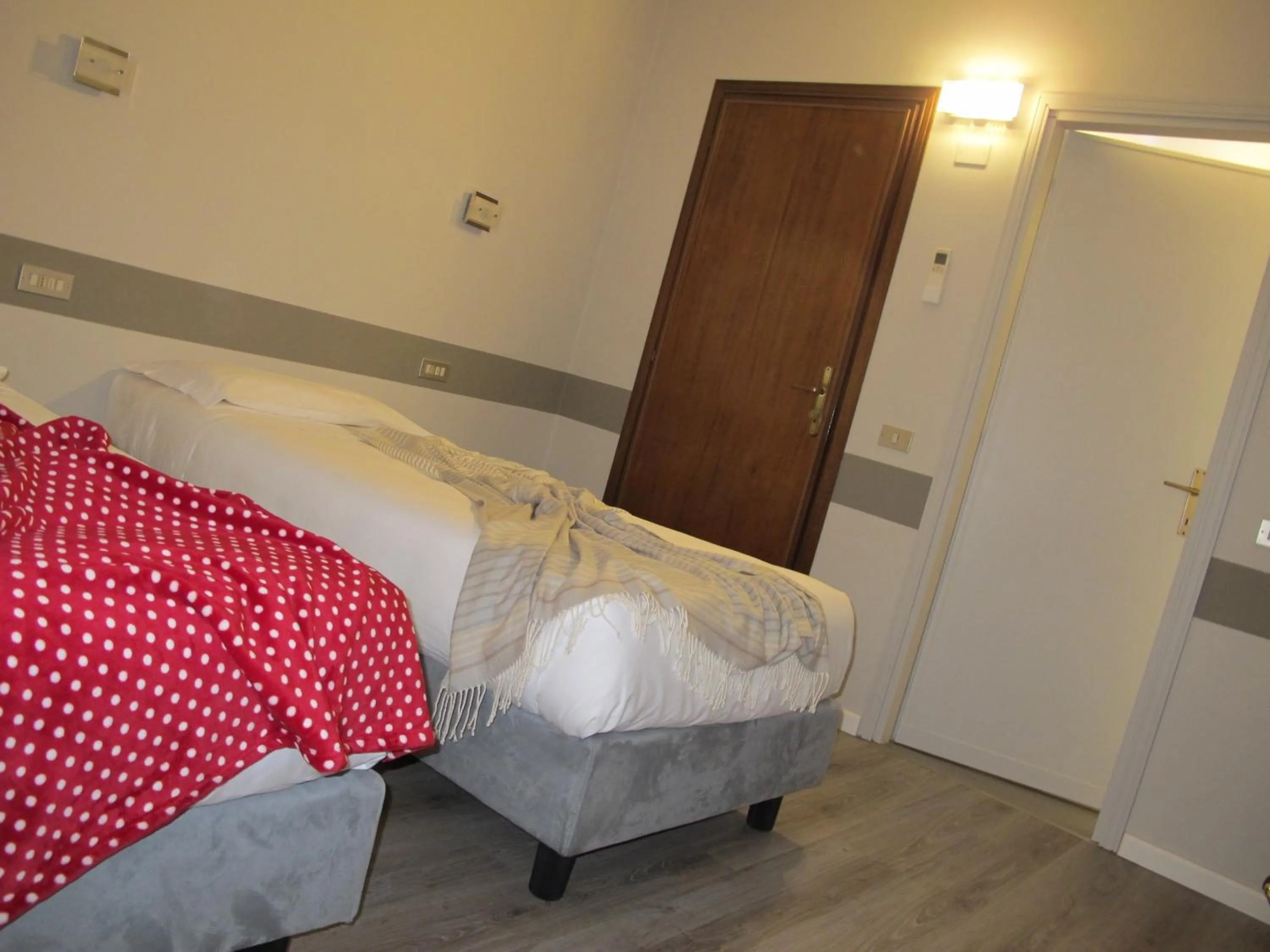 Bed in Albergo Al Cacciatore Tortellinando