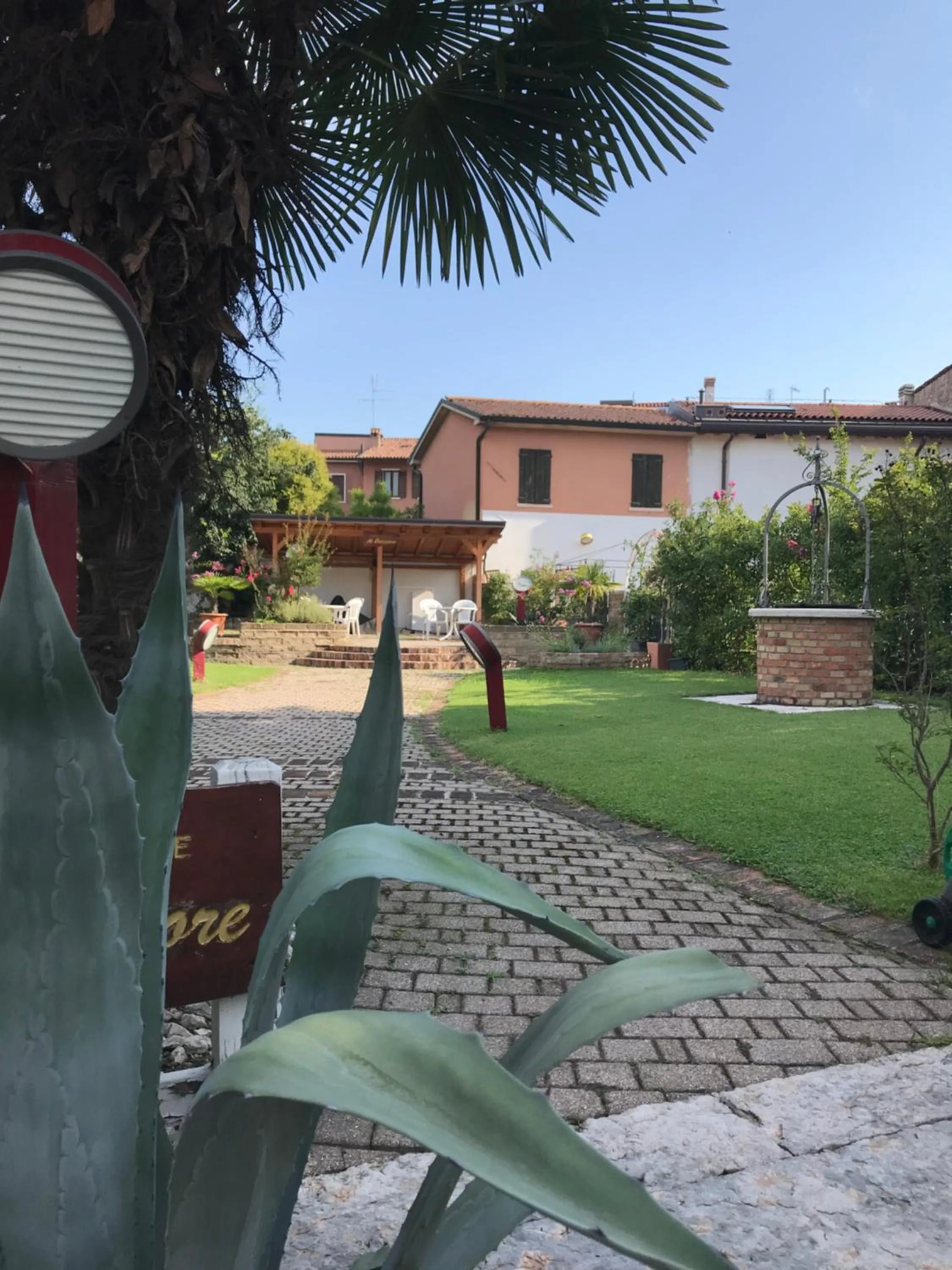 Garden in Albergo Al Cacciatore Tortellinando