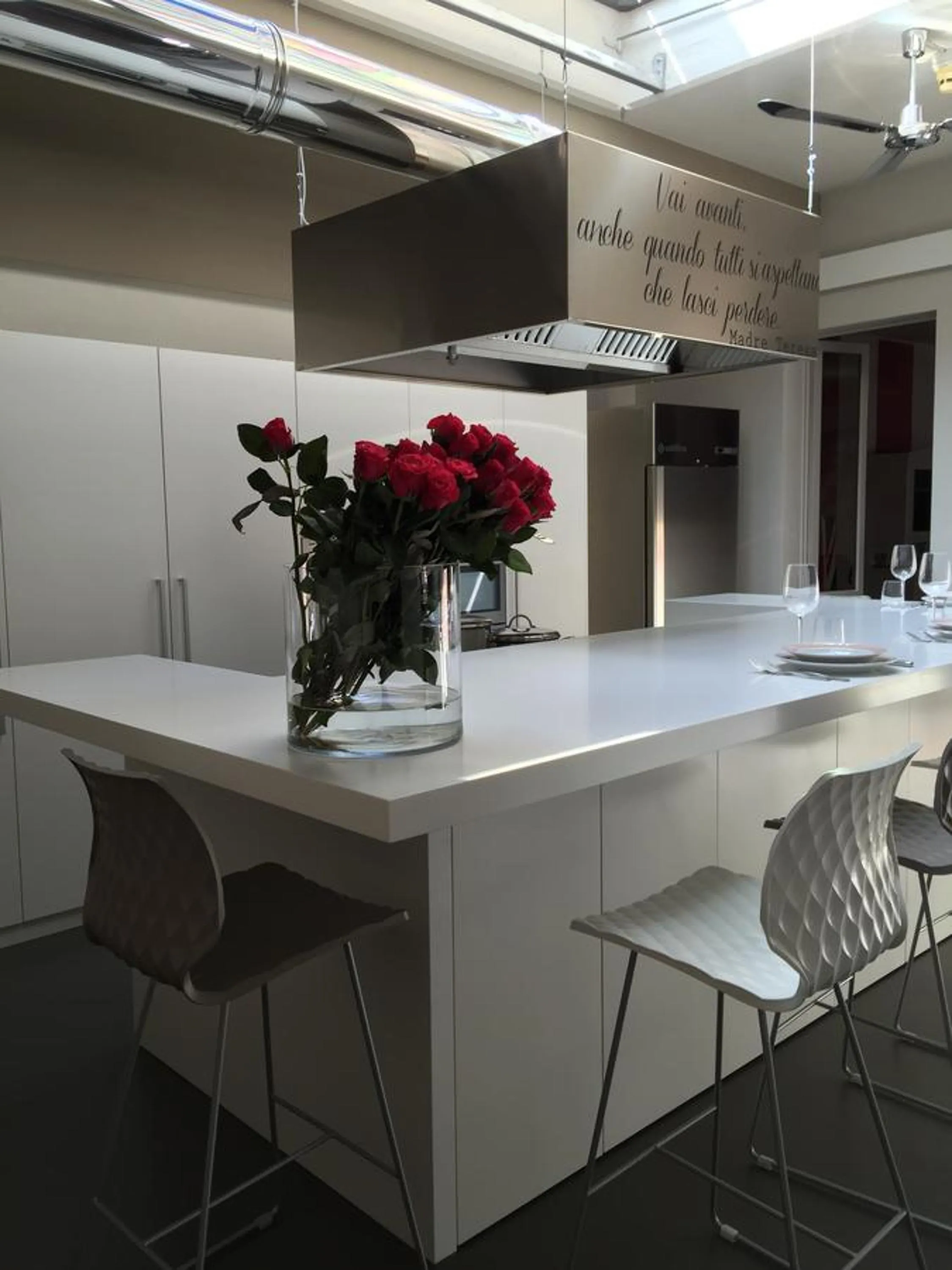 Communal kitchen in Albergo Al Cacciatore Tortellinando