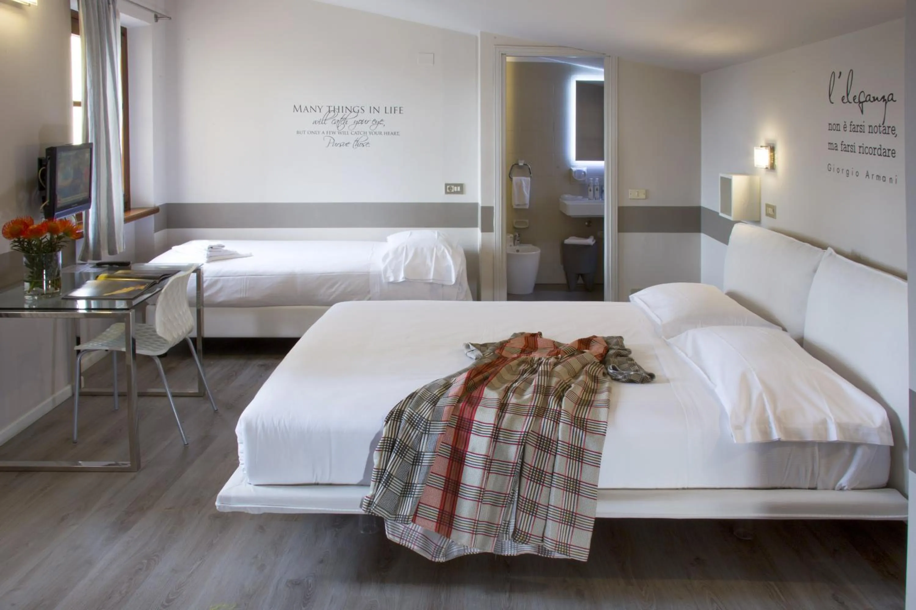 Photo of the whole room in Albergo Al Cacciatore Tortellinando