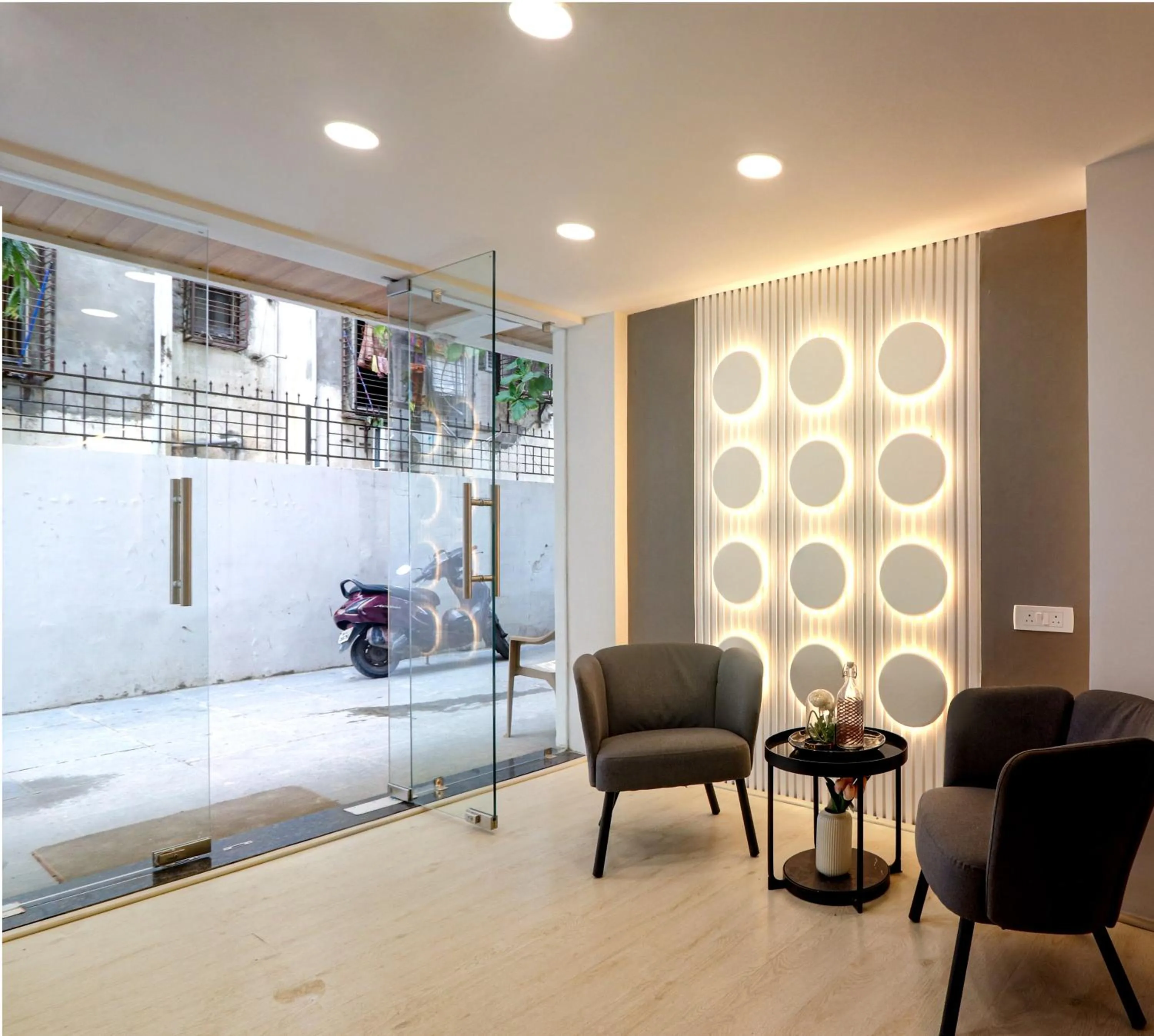 Seating area in Frenotel