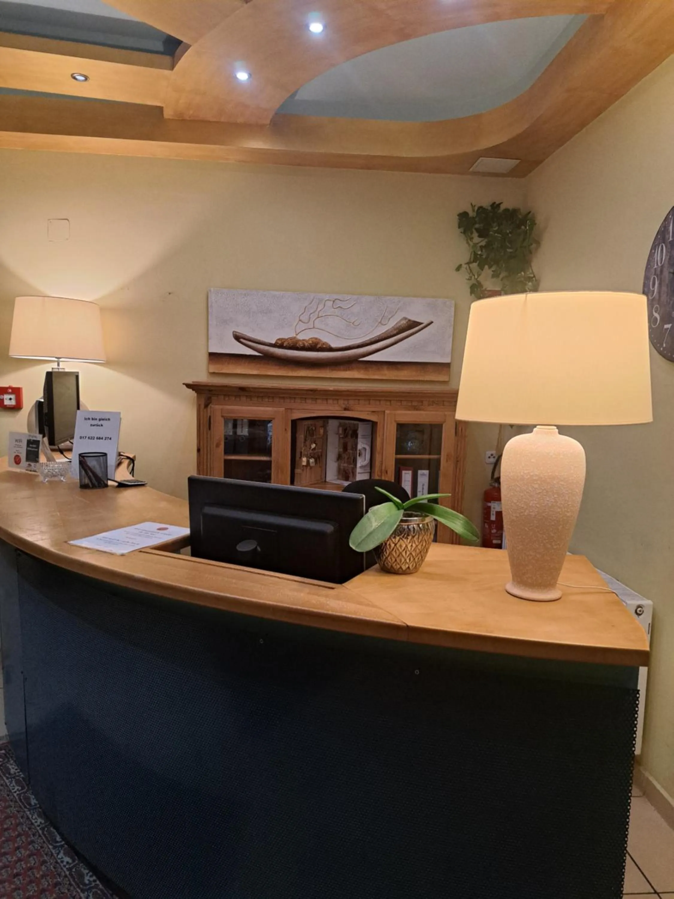 Lobby or reception in Hotel A8 Lukas bei Blue