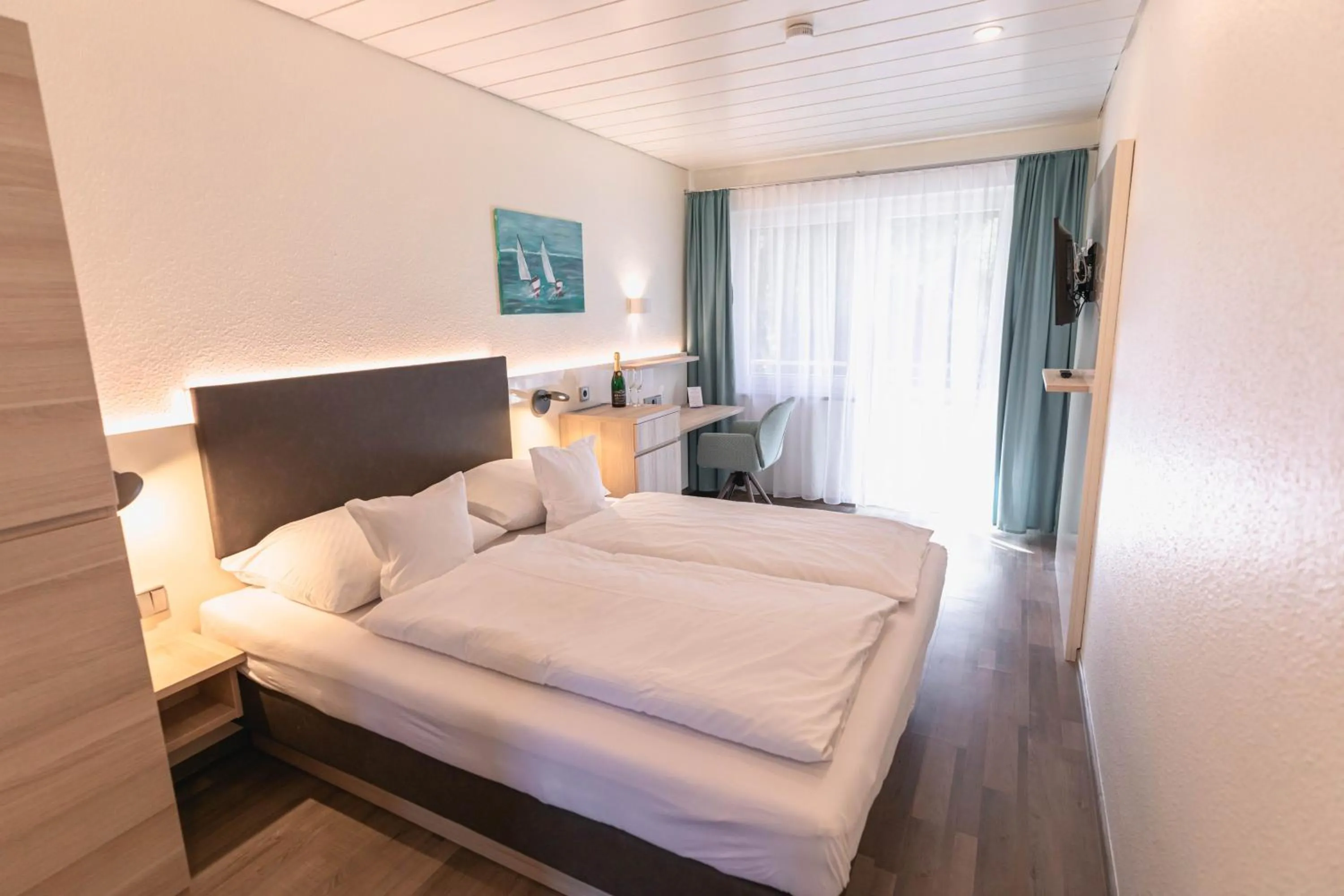 Photo of the whole room, Bed in Hotel Christine
