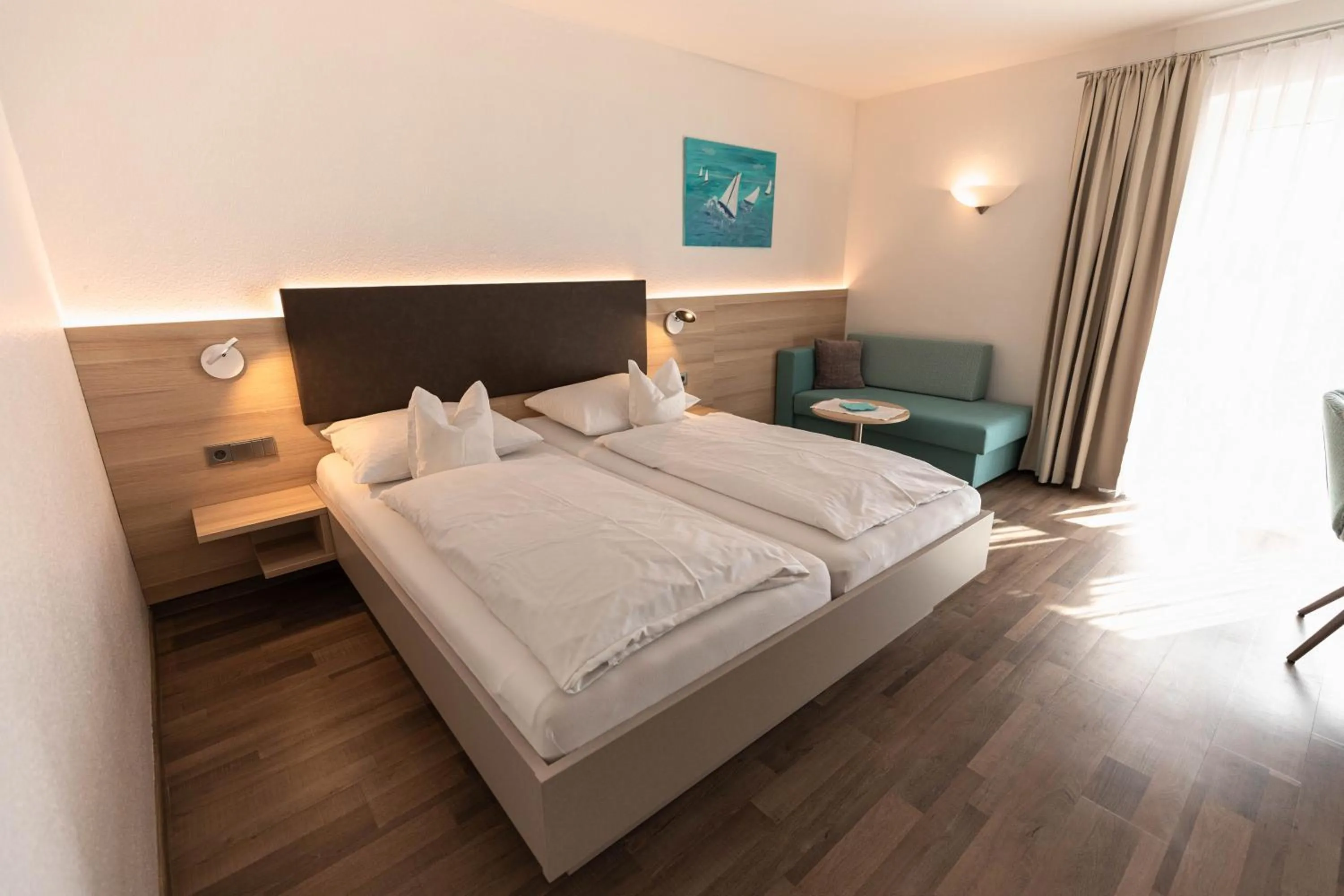 Photo of the whole room, Bed in Hotel Christine