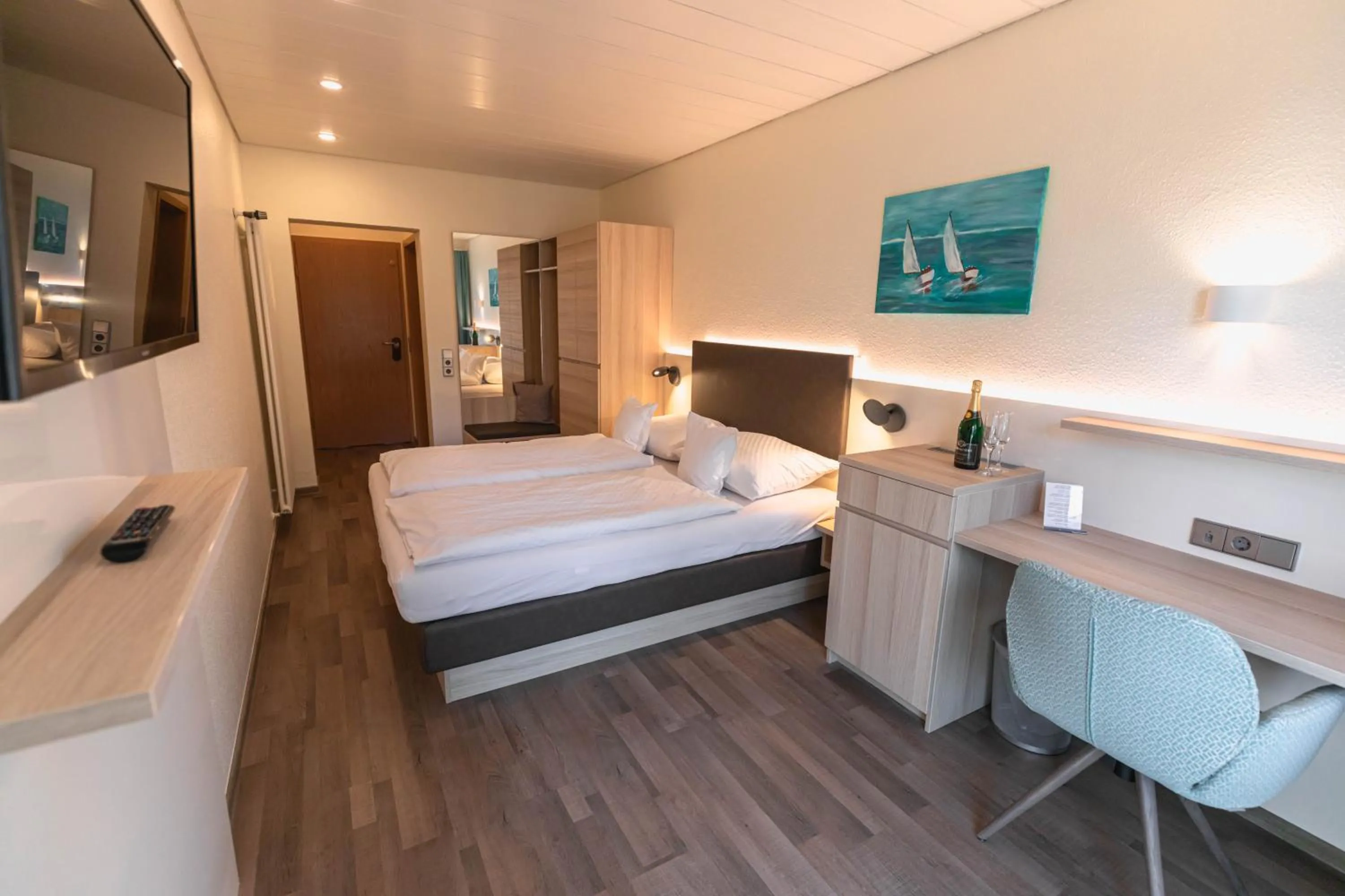 Photo of the whole room, Bed in Hotel Christine